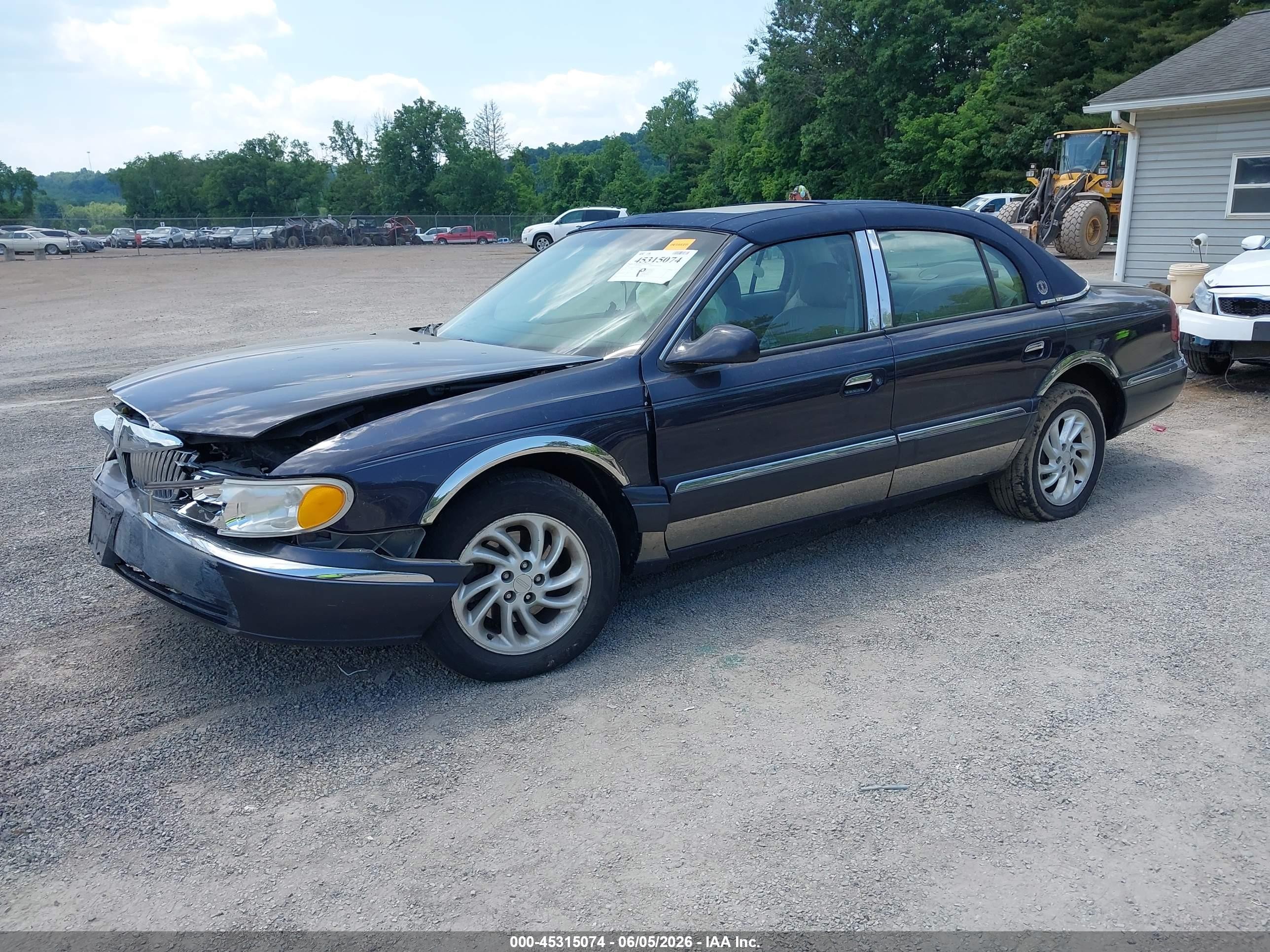 2000 Lincoln Continental Black vin: 1LNHM97V0YY764291