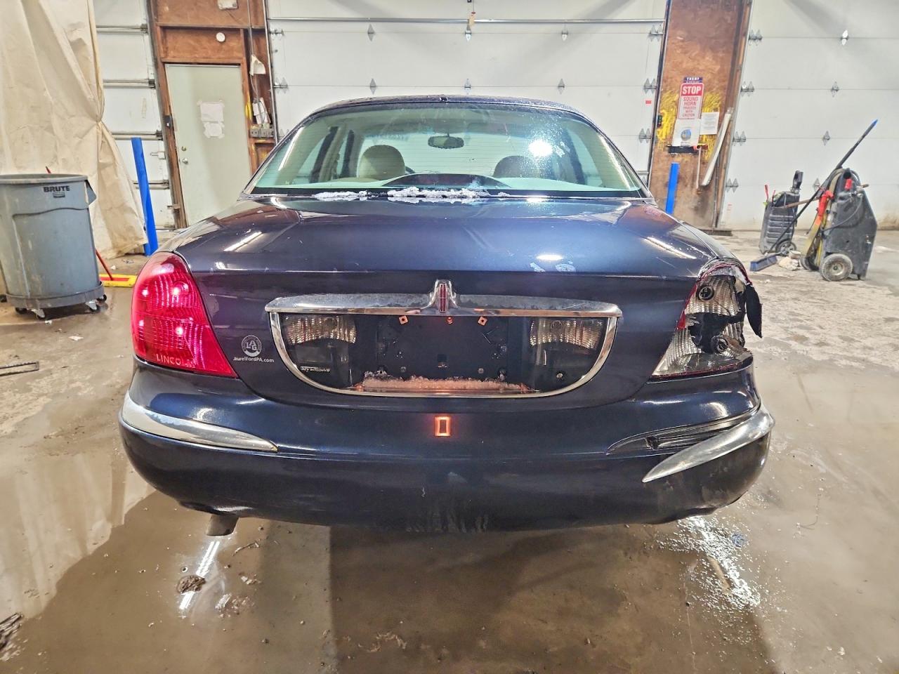 1999 Lincoln Continental Синий vin: 1LNHM97V3XY651210