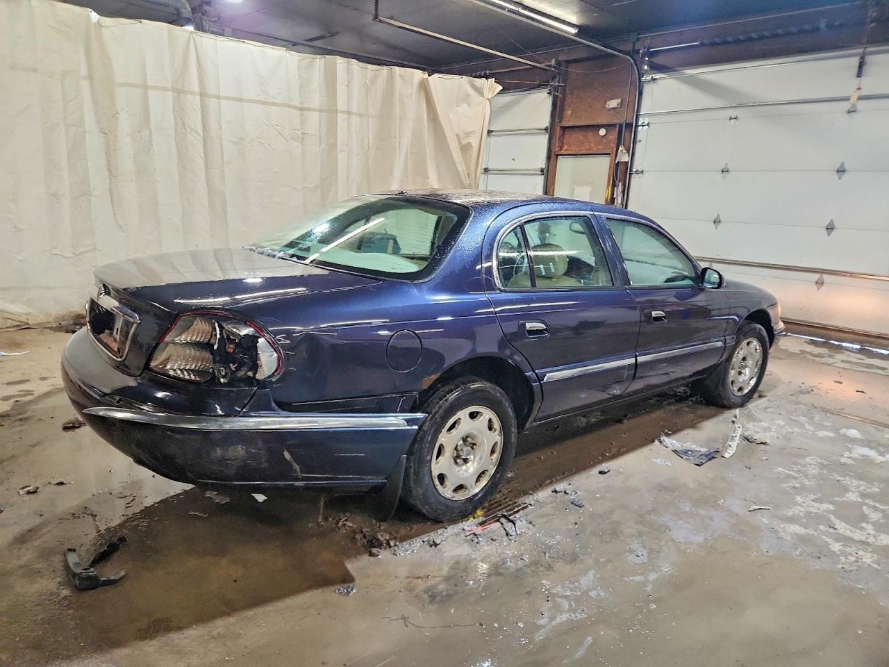 1999 Lincoln Continental Синий vin: 1LNHM97V3XY651210
