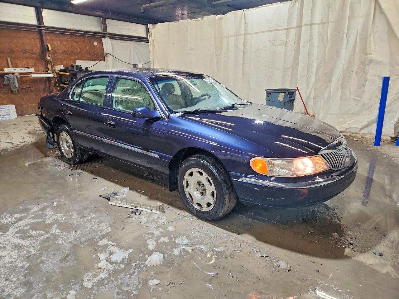 1999 Lincoln Continental Синий vin: 1LNHM97V3XY651210