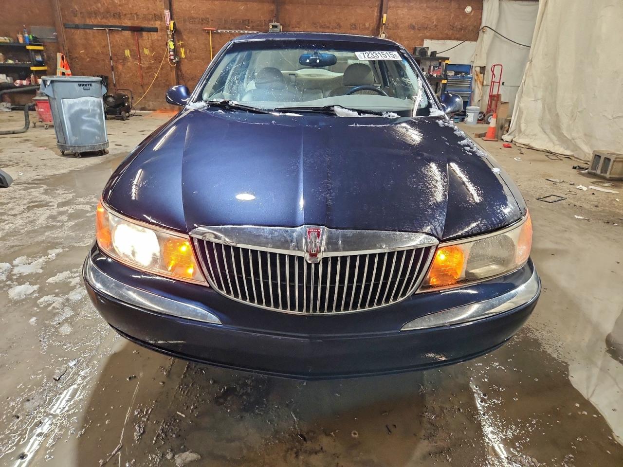 1999 Lincoln Continental Синий vin: 1LNHM97V3XY651210