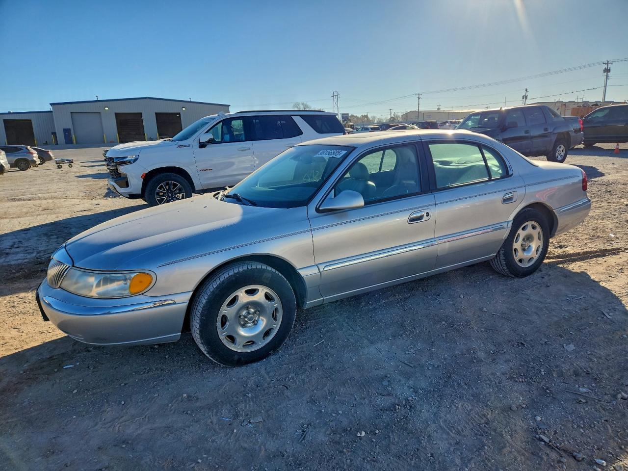 1999 Lincoln Continental Gray vin: 1LNHM97V5XY610030