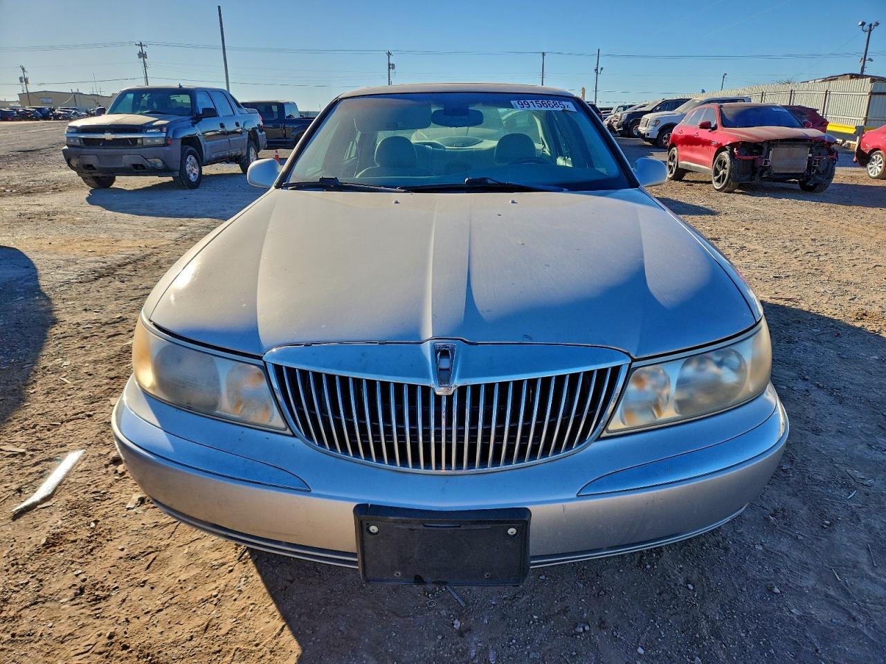 1999 Lincoln Continental Gray vin: 1LNHM97V5XY610030
