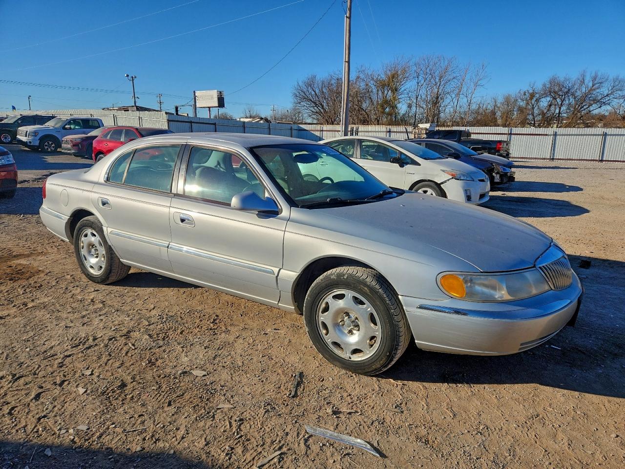 1999 Lincoln Continental Gray vin: 1LNHM97V5XY610030