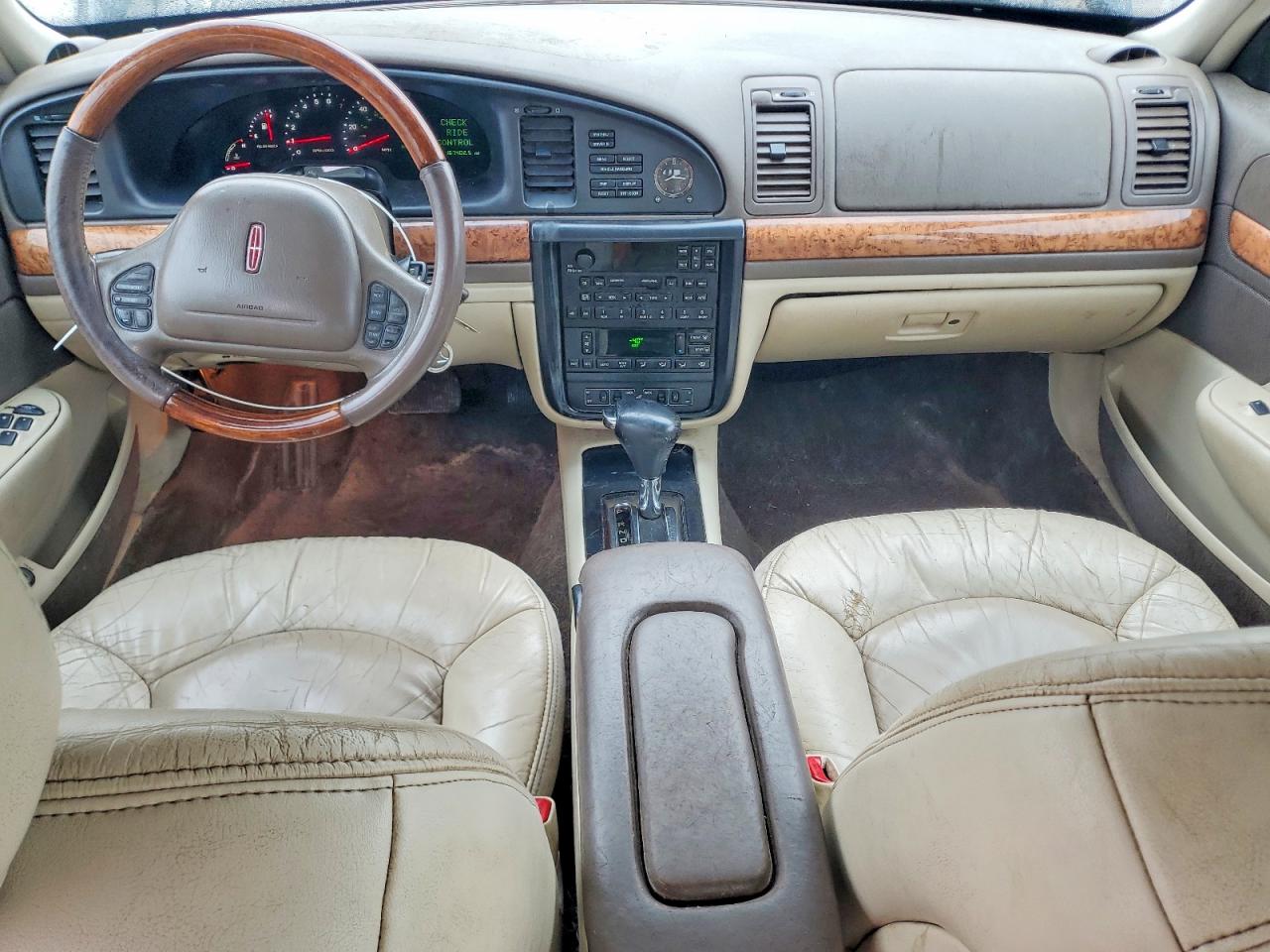 1999 Lincoln Continental Black vin: 1LNHM97V8XY705097