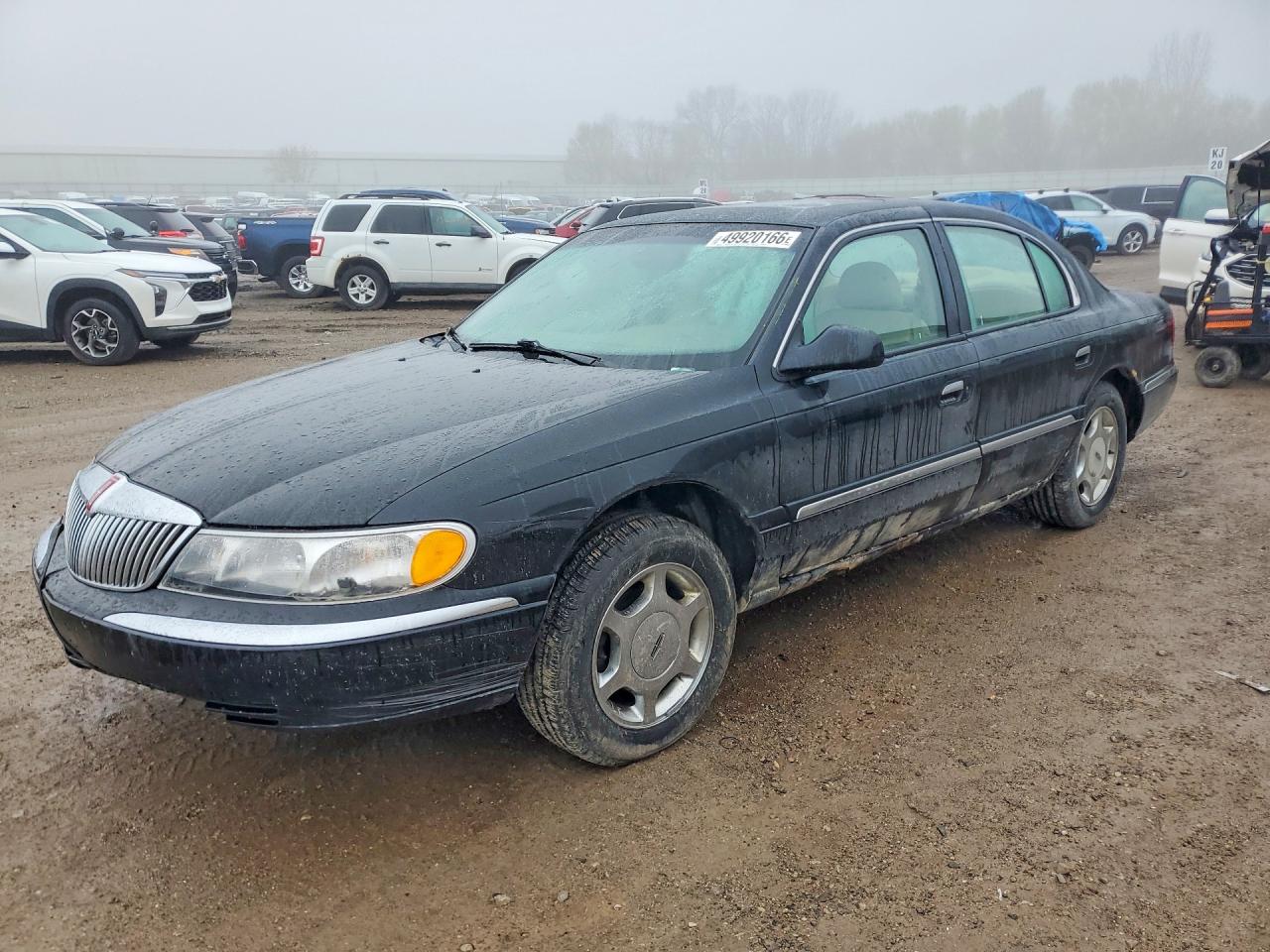 1999 Lincoln Continental Черный vin: 1LNHM97V8XY705097