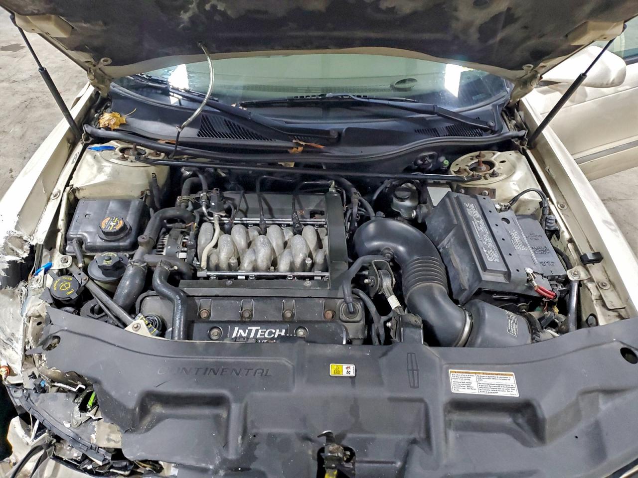 1999 Lincoln Continental Tan vin: 1LNHM97V8XY715869