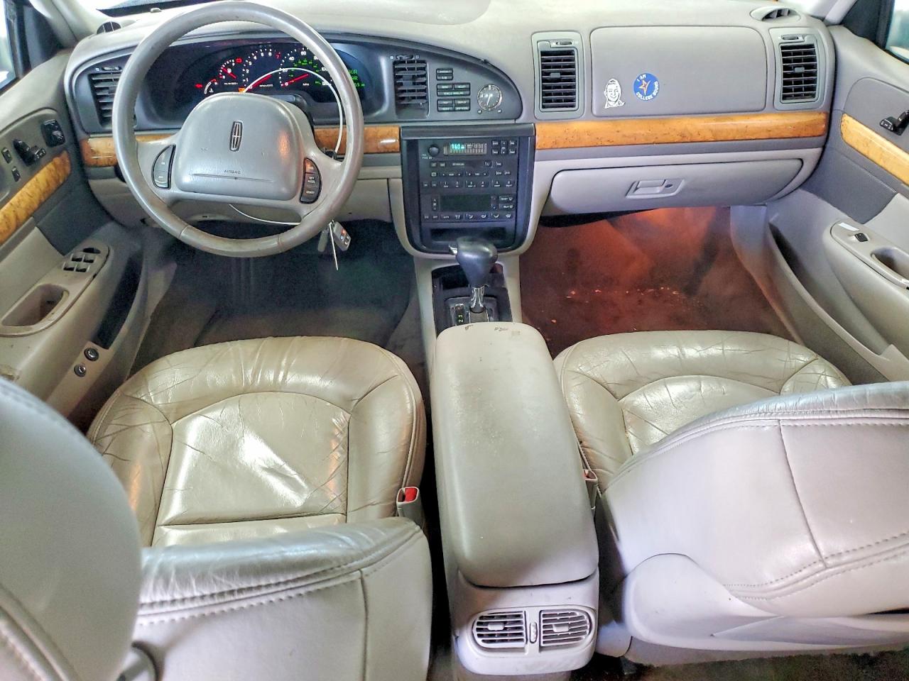 2000 Lincoln Continental Gray vin: 1LNHM97VXYY785682
