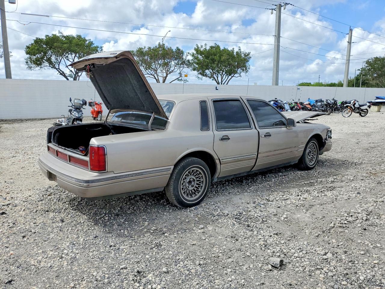 1995 Lincoln Town Car Executive Бежевый vin: 1LNLM81W1SY671793
