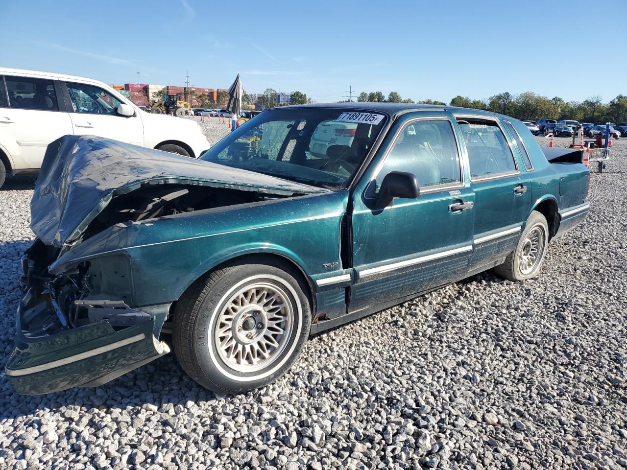1995 Lincoln Town Car Executive Зеленый vin: 1LNLM81W5SY732613