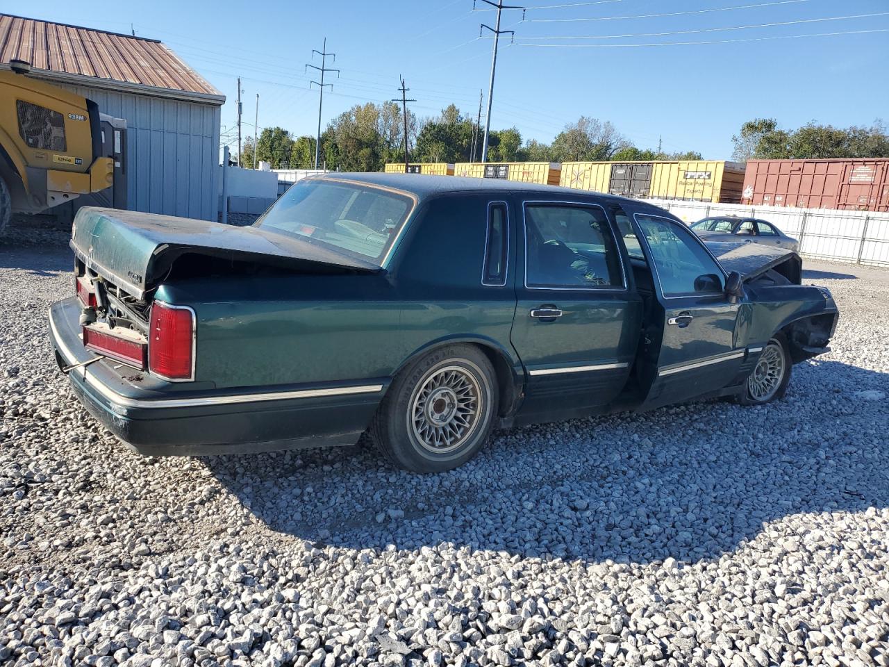 1995 Lincoln Town Car Executive Green vin: 1LNLM81W5SY732613