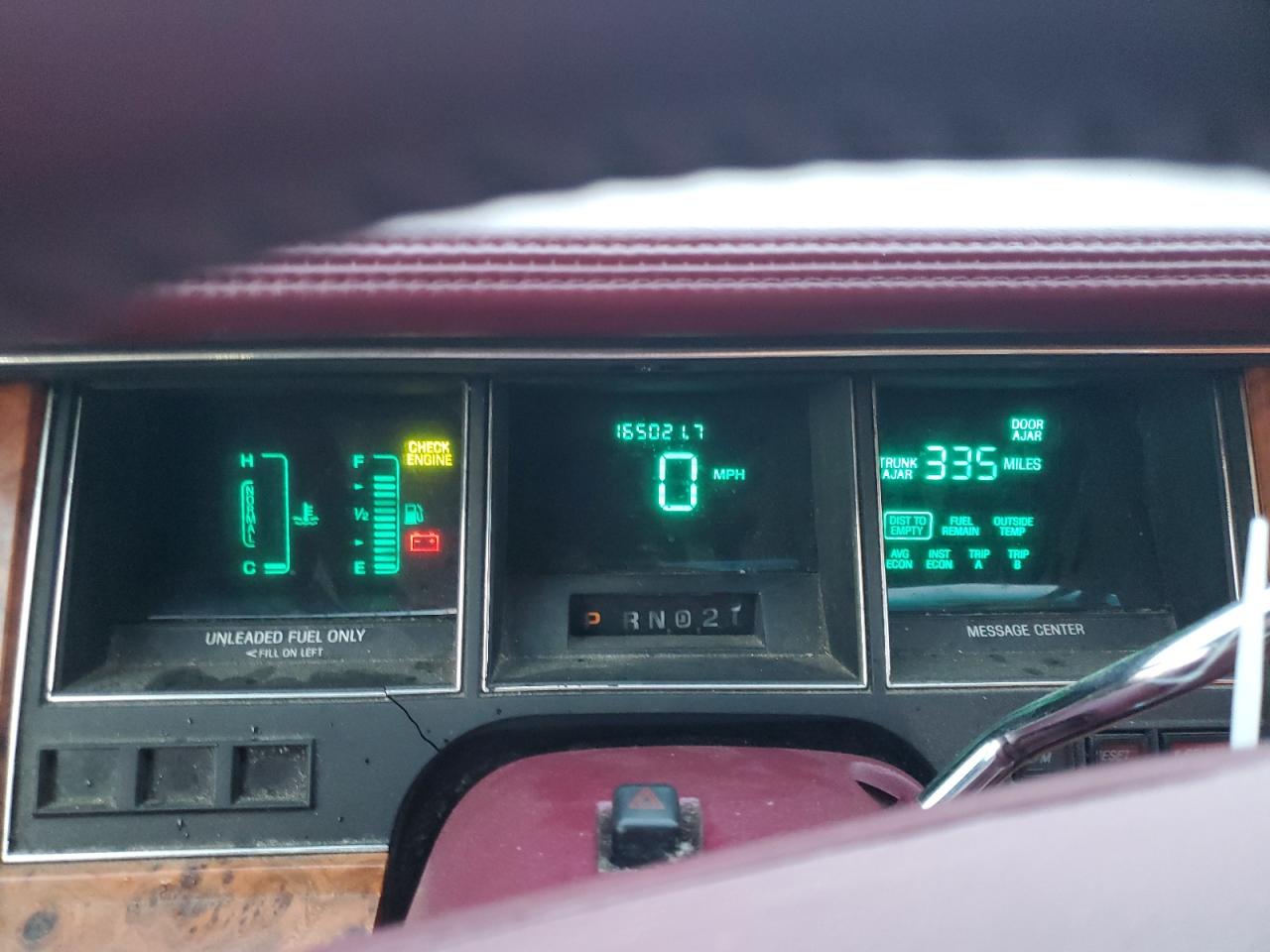1993 Lincoln Town Car Executive Blue vin: 1LNLM81W7PY616000