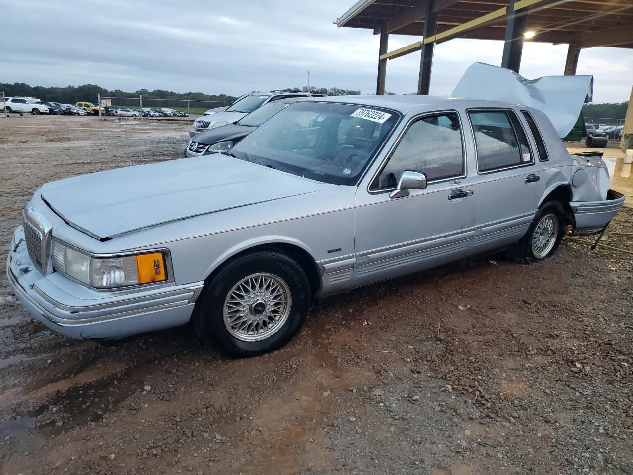 1993 Lincoln Town Car Executive Синий vin: 1LNLM81W7PY616000