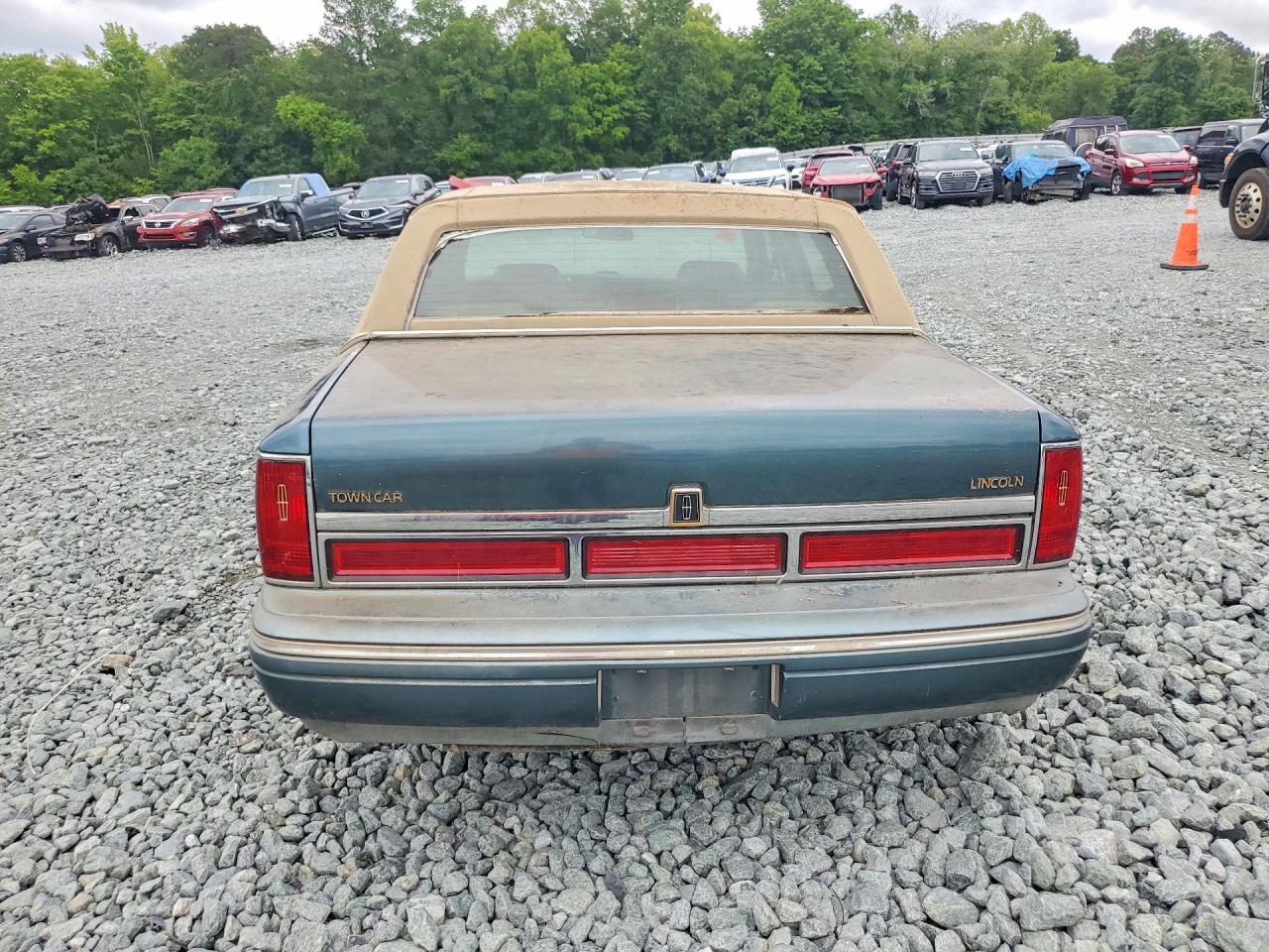 1996 Lincoln Town Car Executive Green vin: 1LNLM81WXTY618690