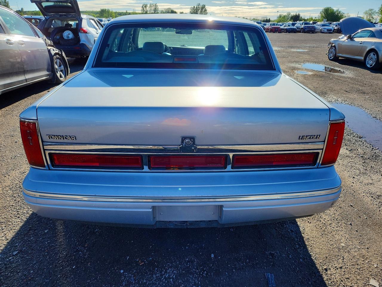 1996 Lincoln Town Car Signature Серебряный vin: 1LNLM82W6TY721605