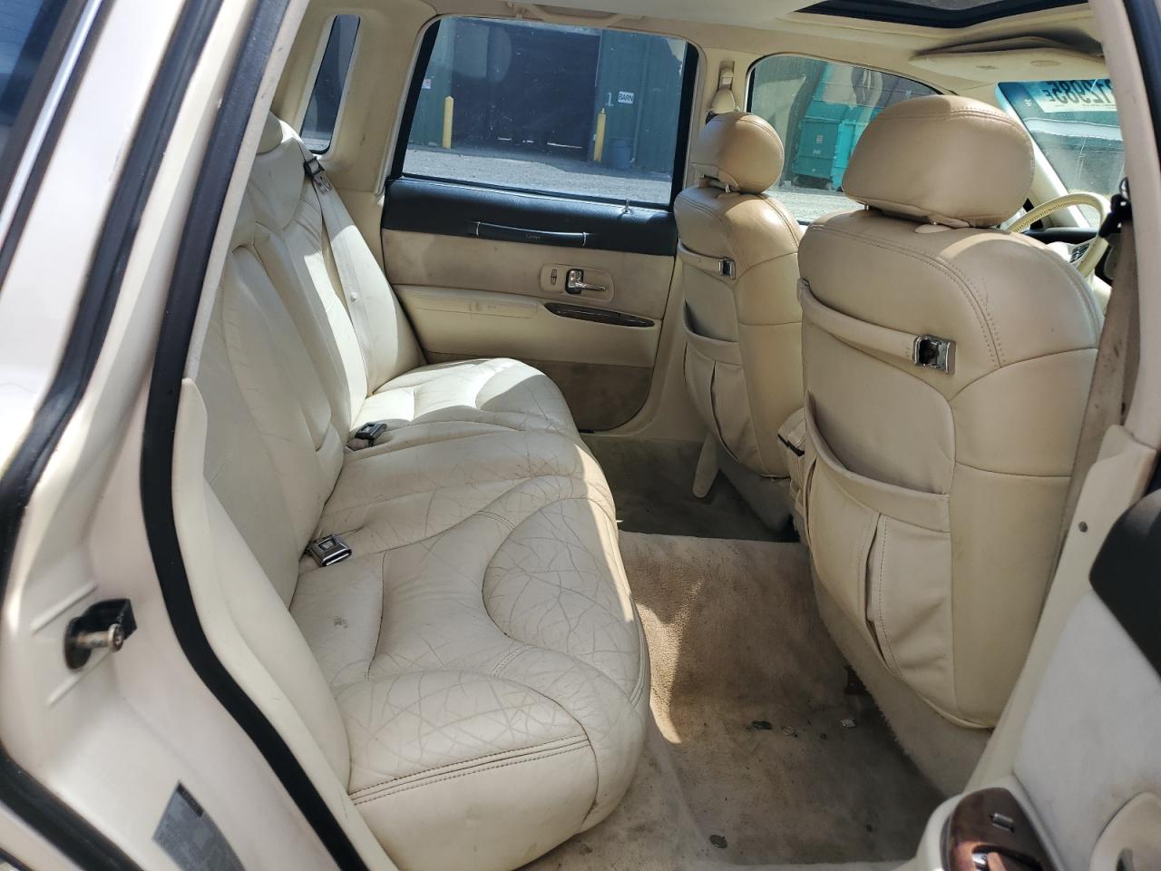 1995 Lincoln Town Car Cartier White vin: 1LNLM83W9SY621933