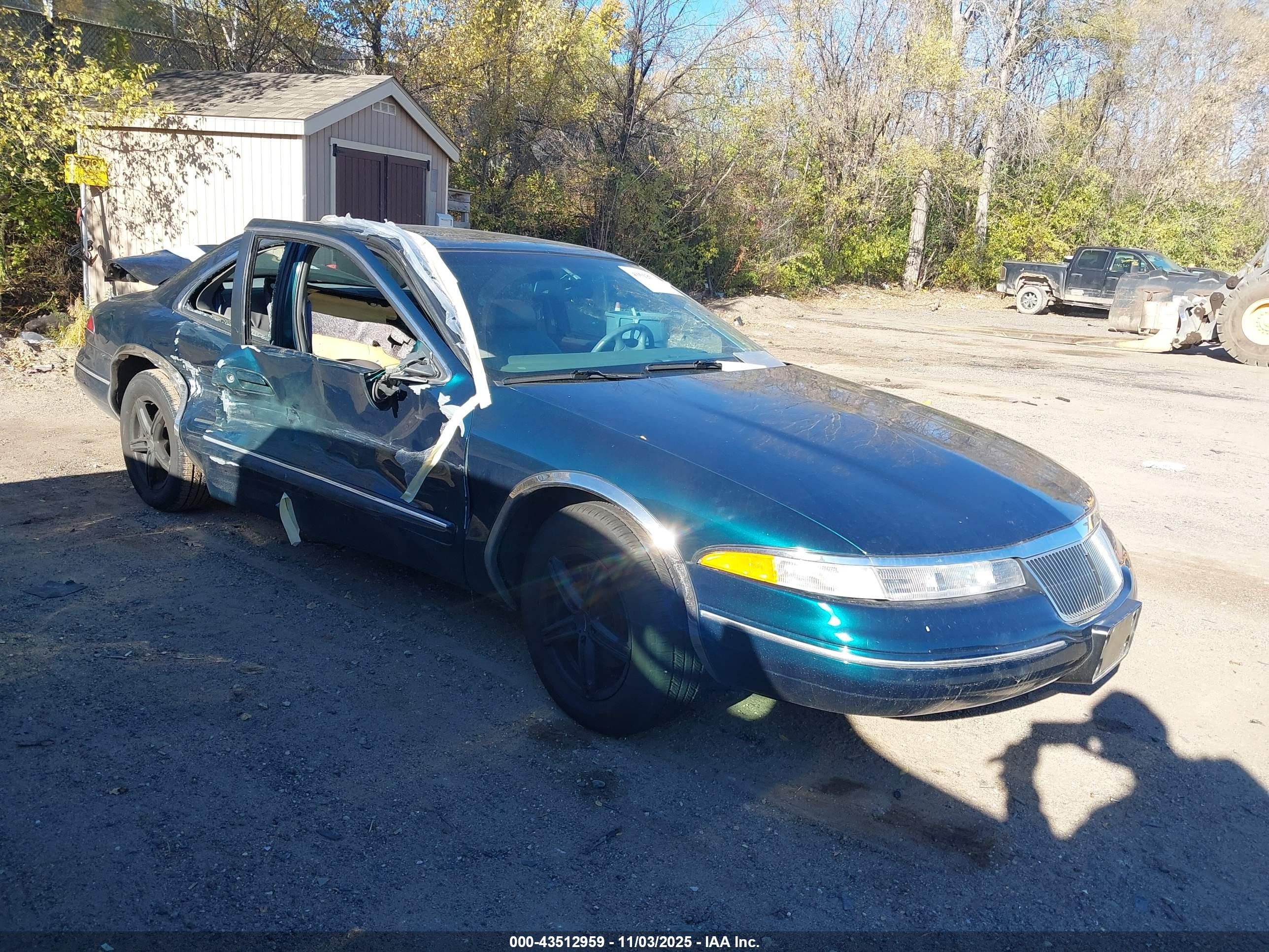 1994 Lincoln Mark Viii   Green vin: 1LNLM91V1RY707098