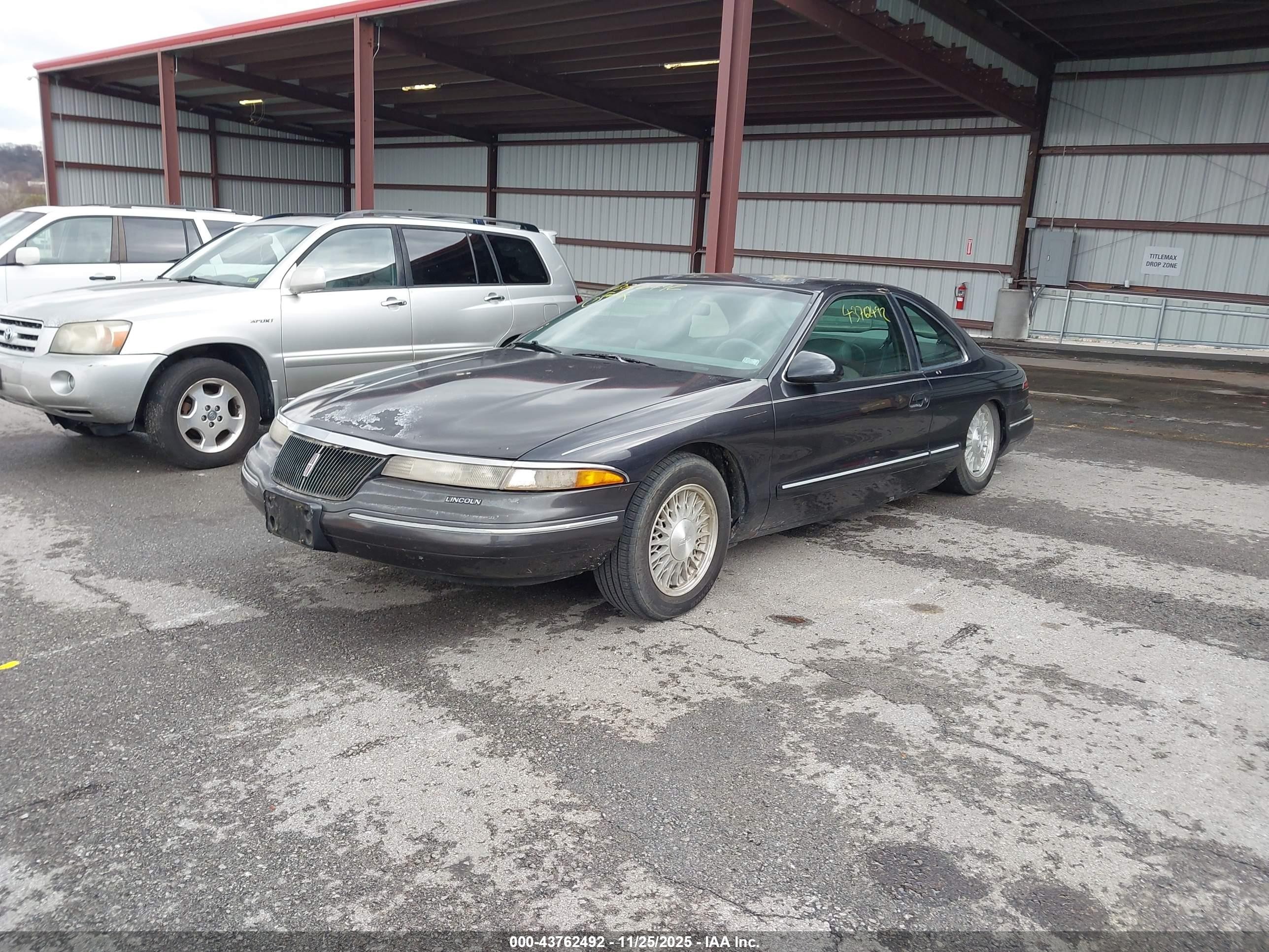 1994 Lincoln Mark Viii   Black vin: 1LNLM91V2RY695690
