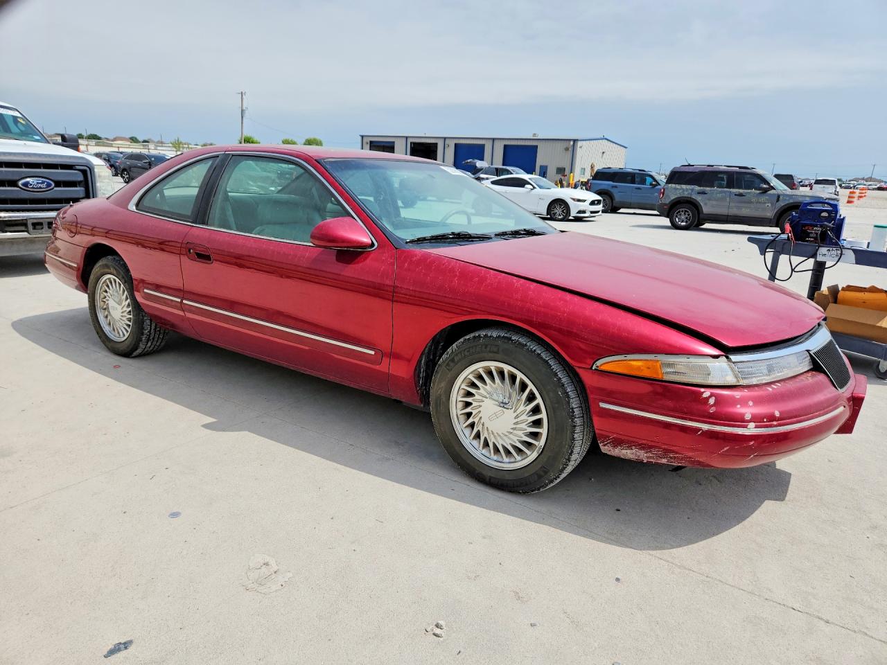 1995 Lincoln Mark Viii Red vin: 1LNLM91V2SY644728