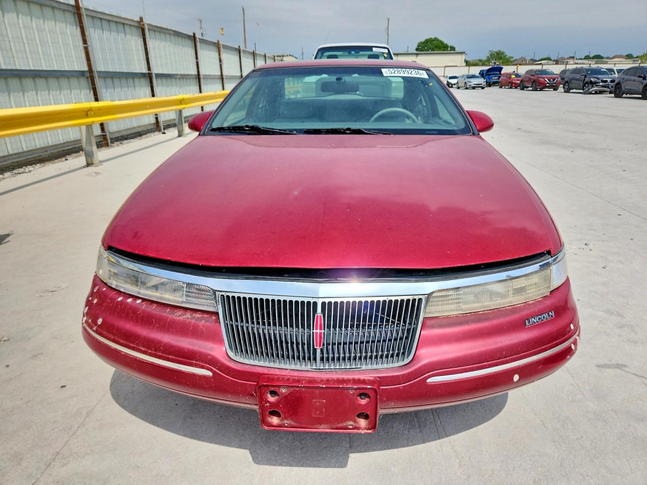1995 Lincoln Mark Viii Red vin: 1LNLM91V2SY644728