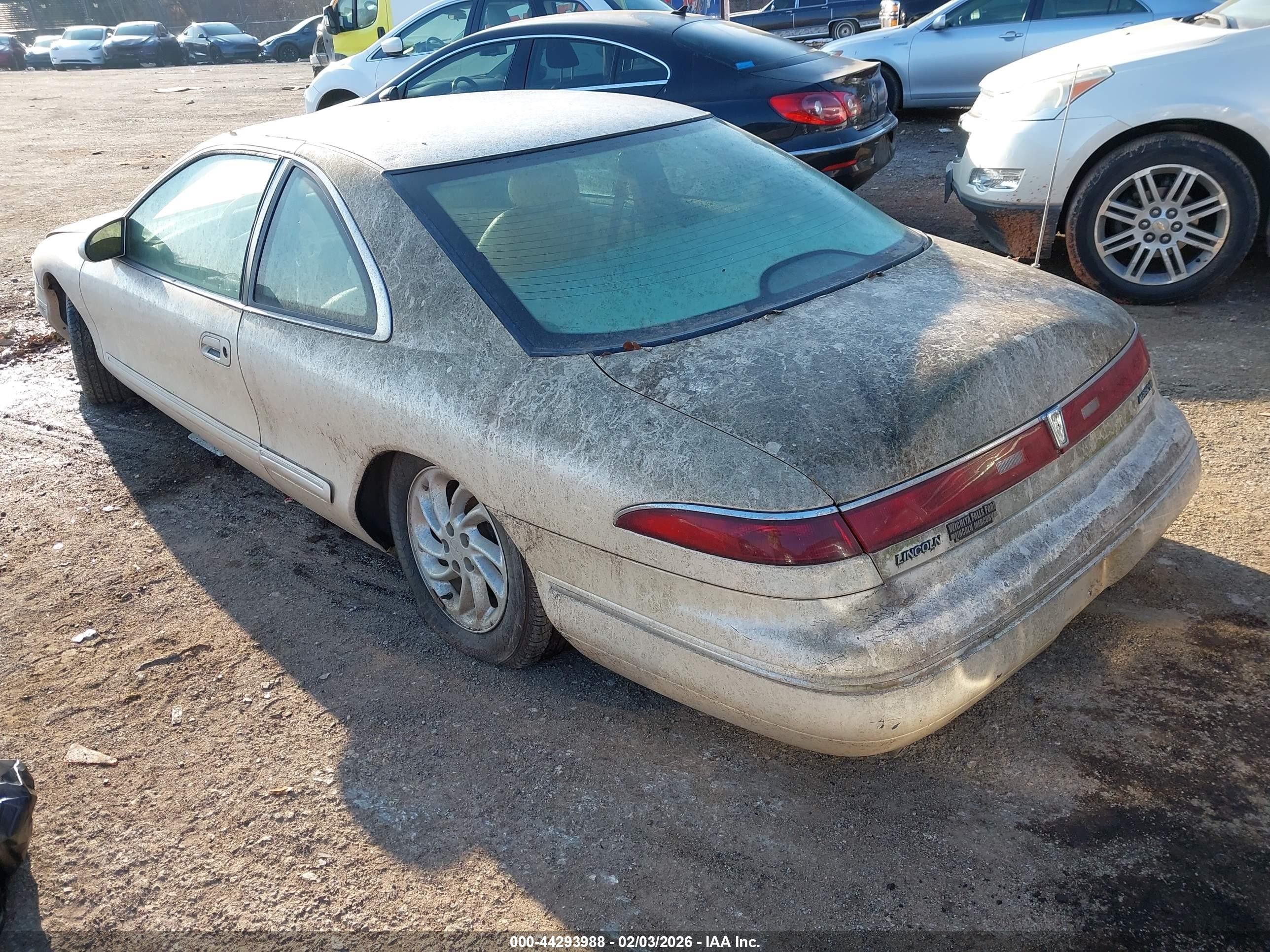 1995 Lincoln Mark Viii Lsc White vin: 1LNLM91V2SY664381