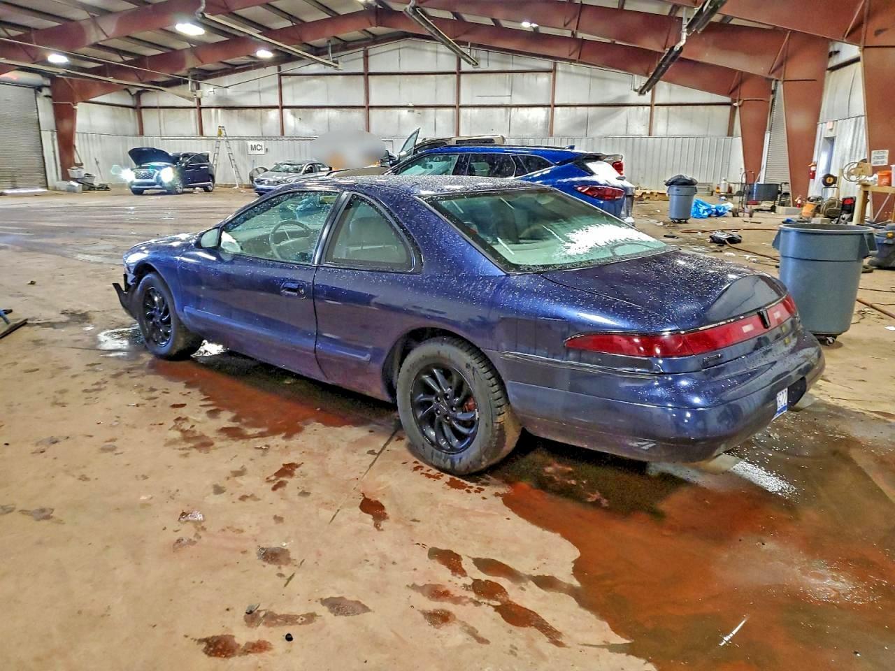 1995 Lincoln Mark Viii Base Blue vin: 1LNLM91V3SY768037