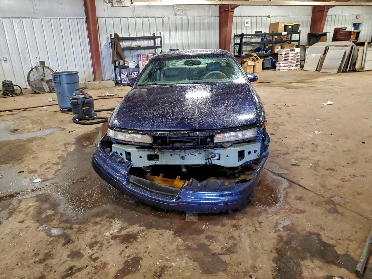 1995 Lincoln Mark Viii Base Blue vin: 1LNLM91V3SY768037