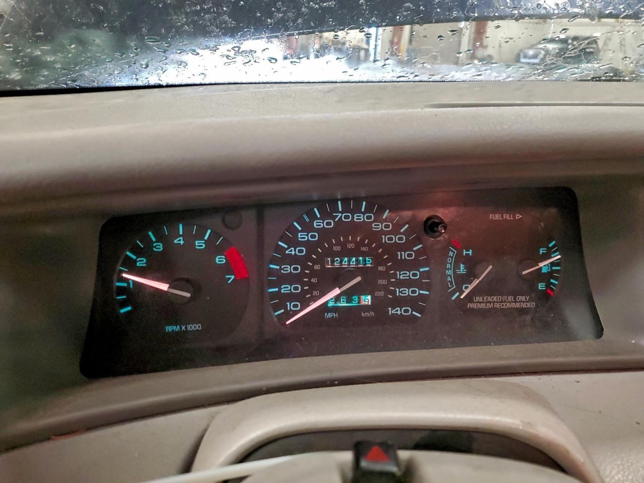 1995 Lincoln Mark Viii Base Blue vin: 1LNLM91V3SY768037