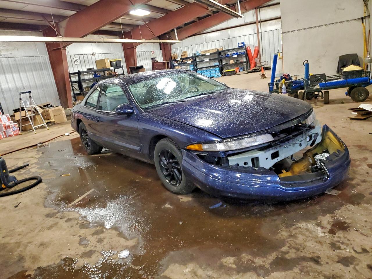 1995 Lincoln Mark Viii Base Blue vin: 1LNLM91V3SY768037