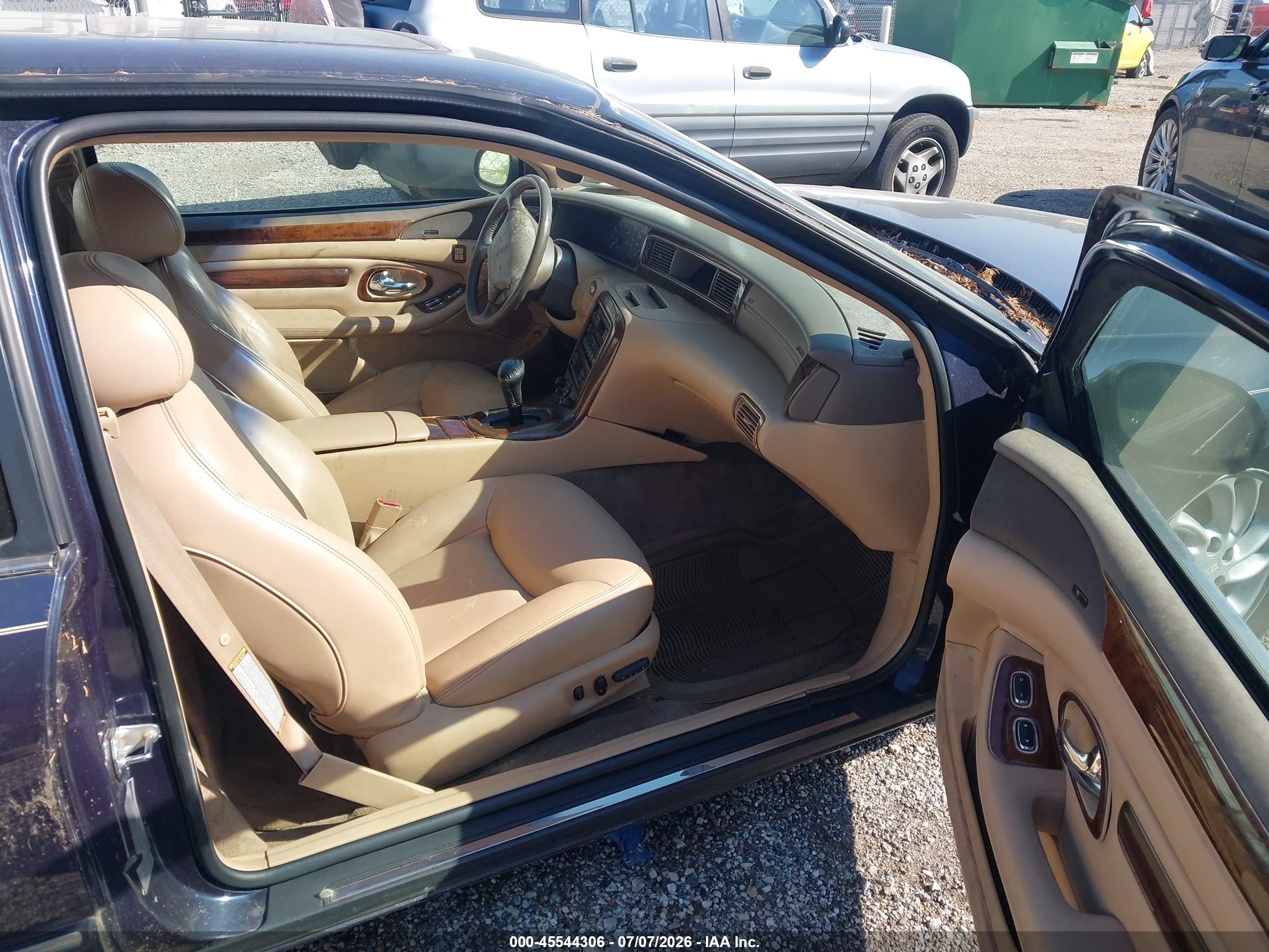 1997 Lincoln Mark Viii   Blue vin: 1LNLM91V3VY610740