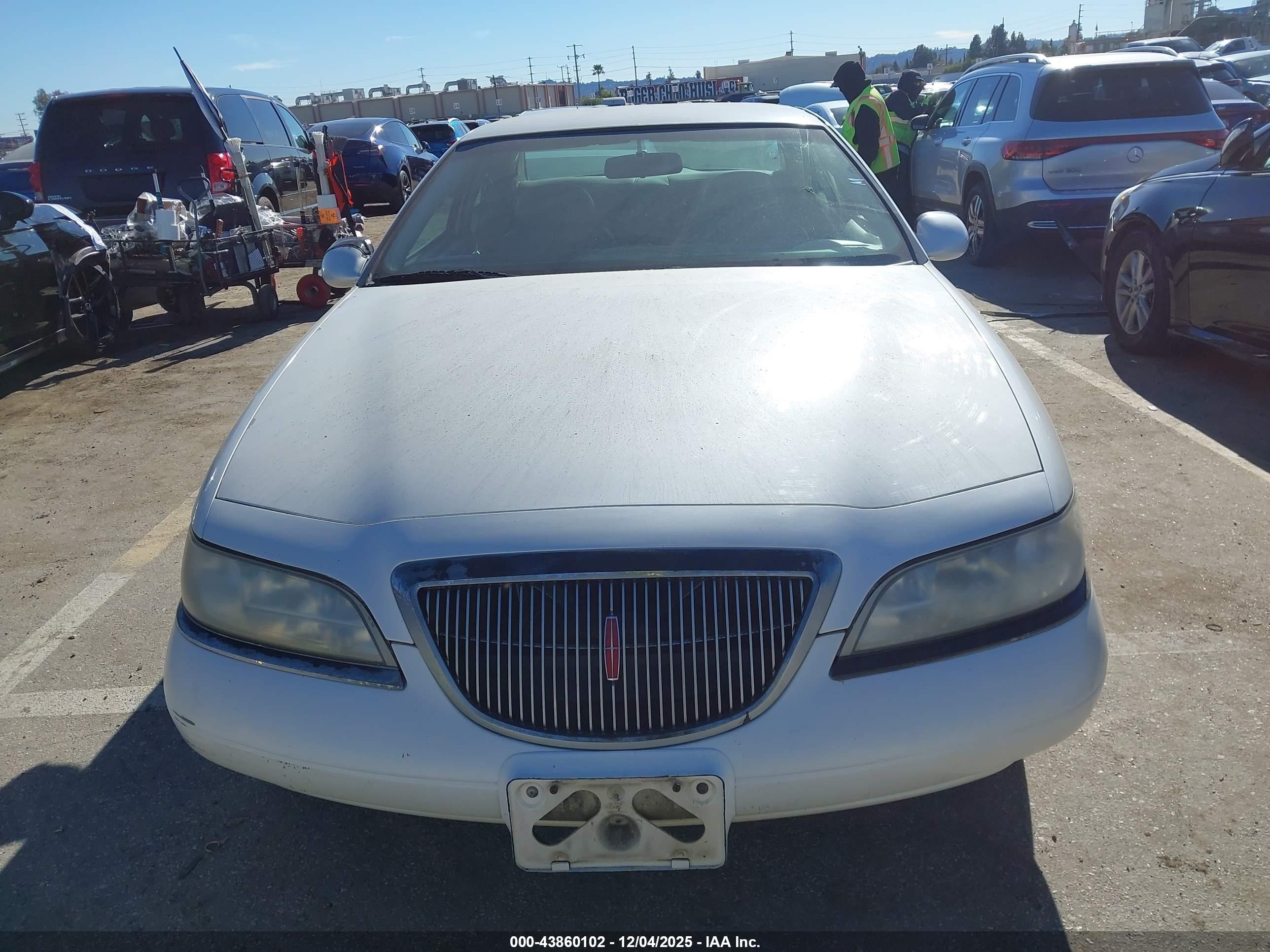 1997 Lincoln Mark Viii   Белый vin: 1LNLM91V3VY659128