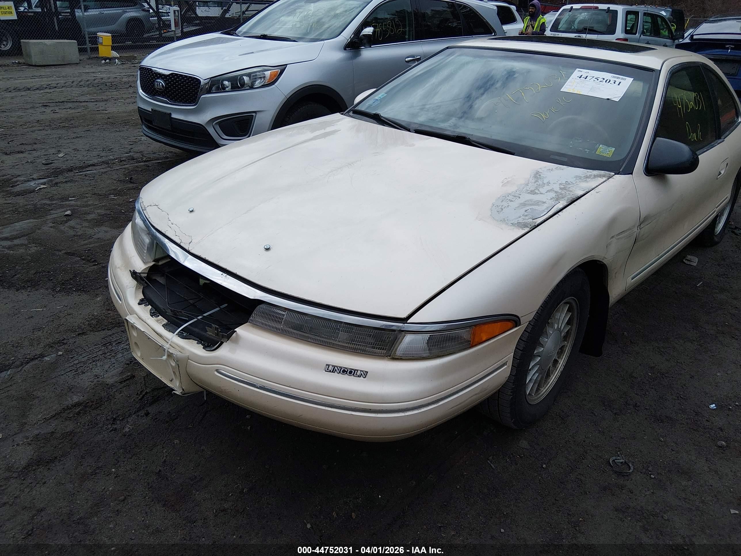 1995 Lincoln Mark Viii Lsc Beige vin: 1LNLM91V4SY604375