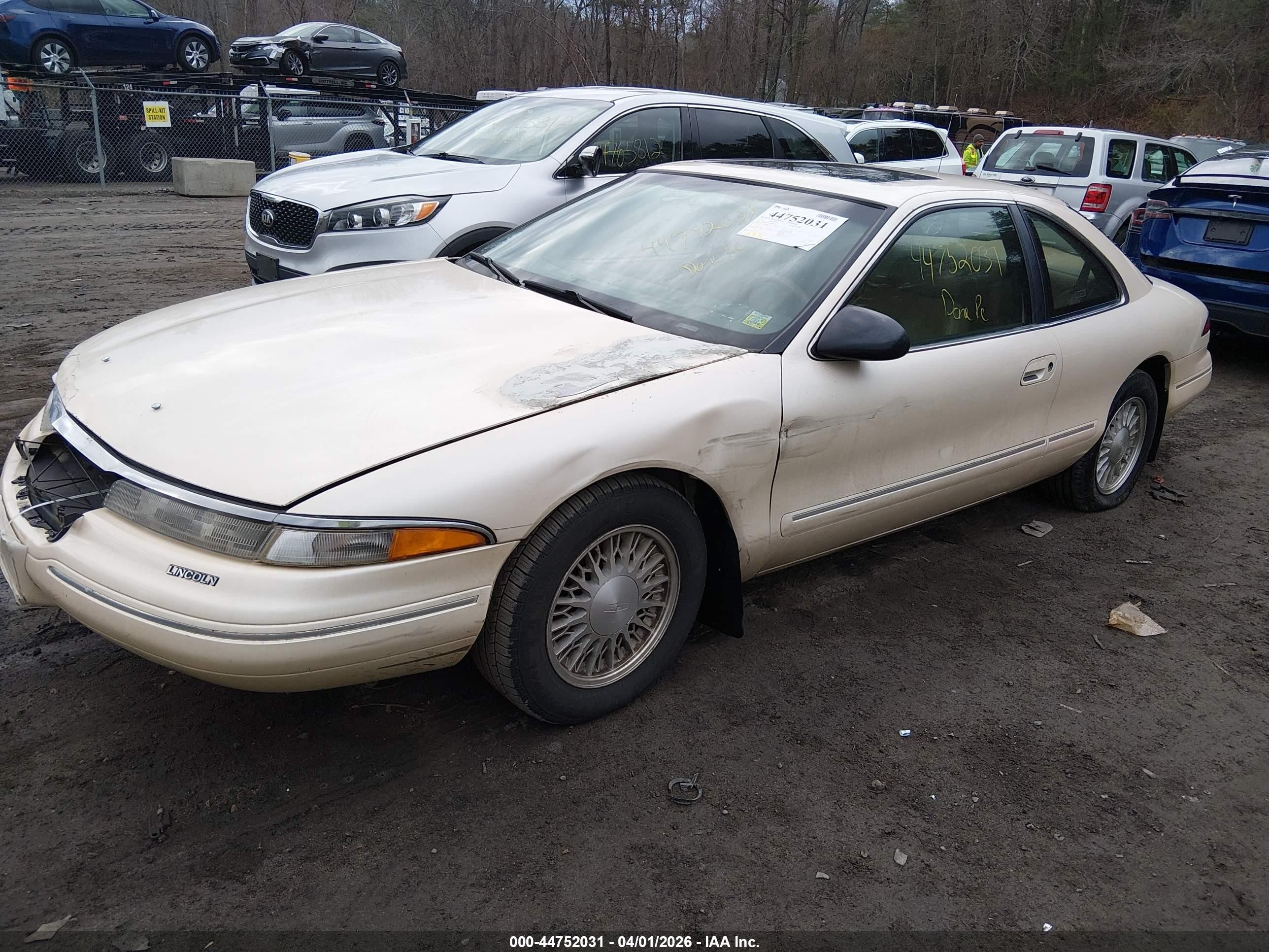 1995 Lincoln Mark Viii Lsc Beige vin: 1LNLM91V4SY604375