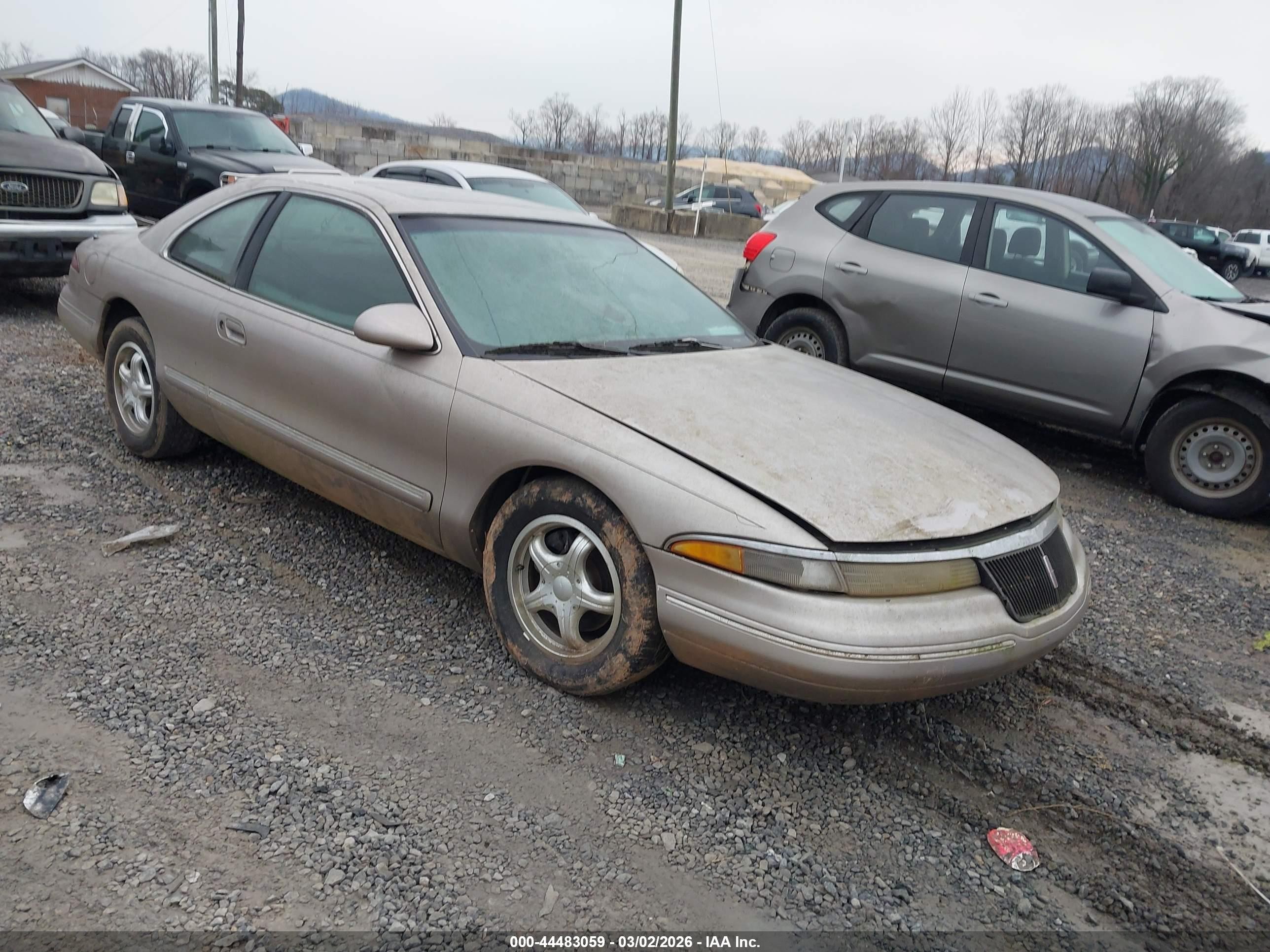 1995 Lincoln Mark Viii Lsc Gold vin: 1LNLM91V4SY717615