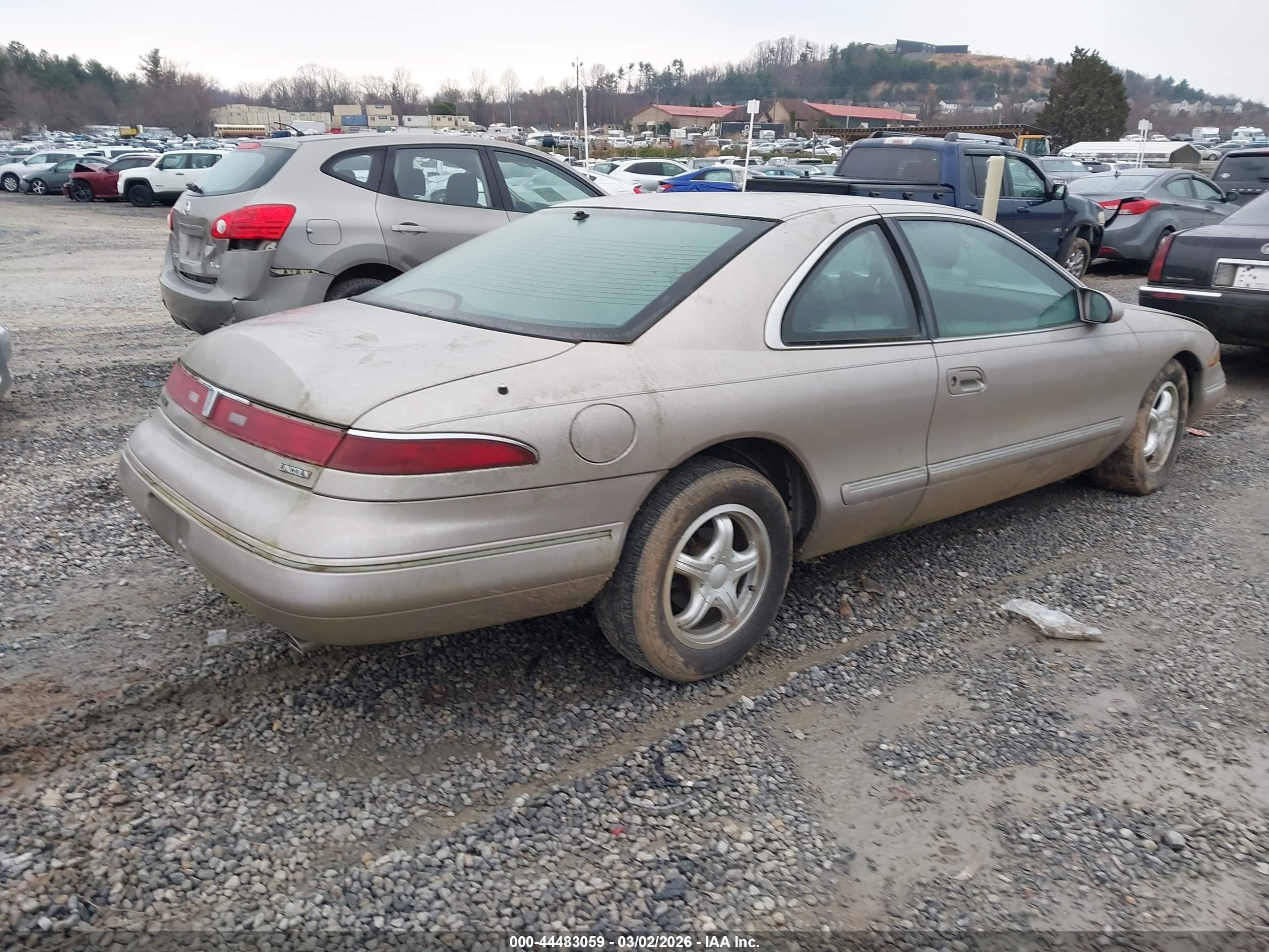 1995 Lincoln Mark Viii Lsc Gold vin: 1LNLM91V4SY717615