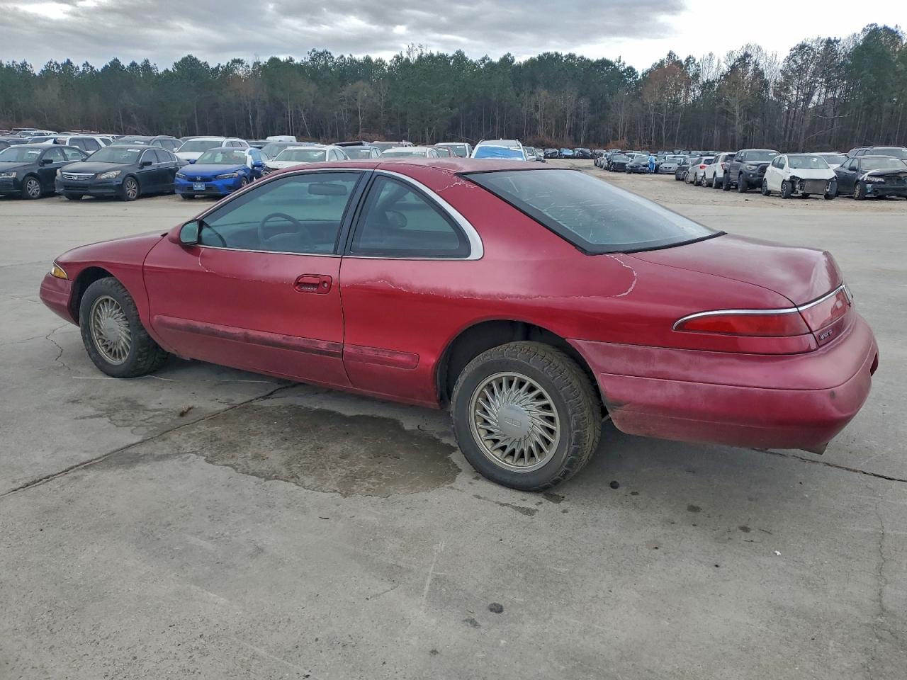 1995 Lincoln Mark Viii Base Red vin: 1LNLM91V4SY727111