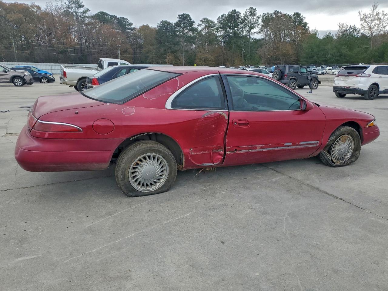 1995 Lincoln Mark Viii Base Red vin: 1LNLM91V4SY727111