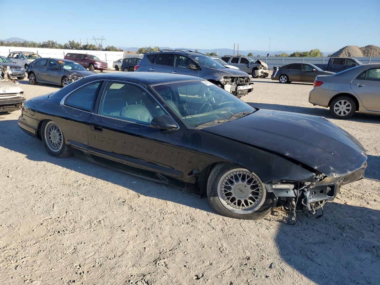 1995 Lincoln Mark Viii Base Black vin: 1LNLM91V4SY760187