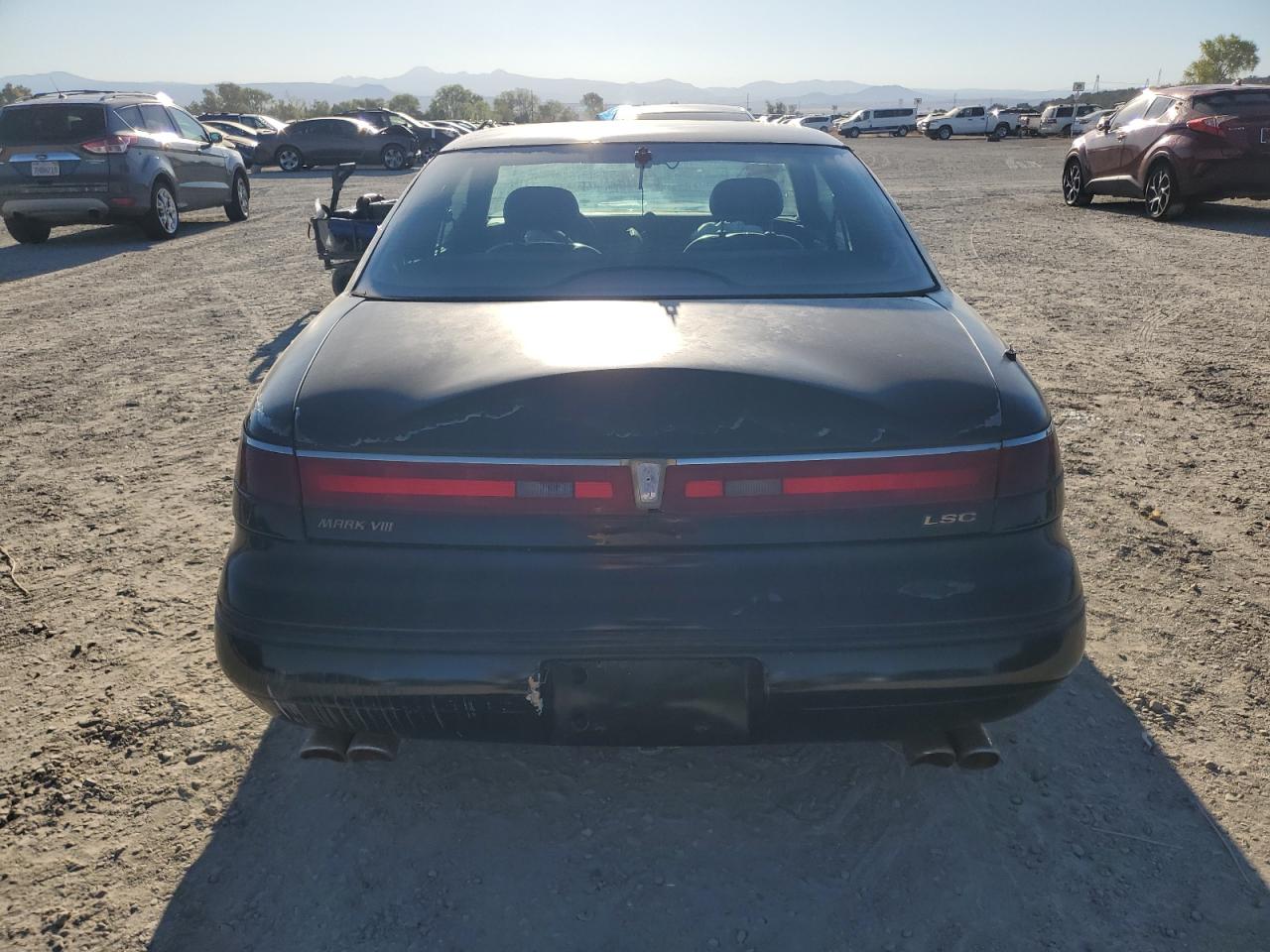 1995 Lincoln Mark Viii Base Black vin: 1LNLM91V4SY760187