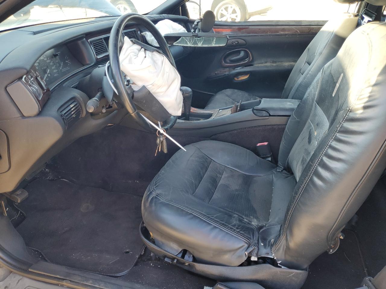 1995 Lincoln Mark Viii Base Black vin: 1LNLM91V4SY760187
