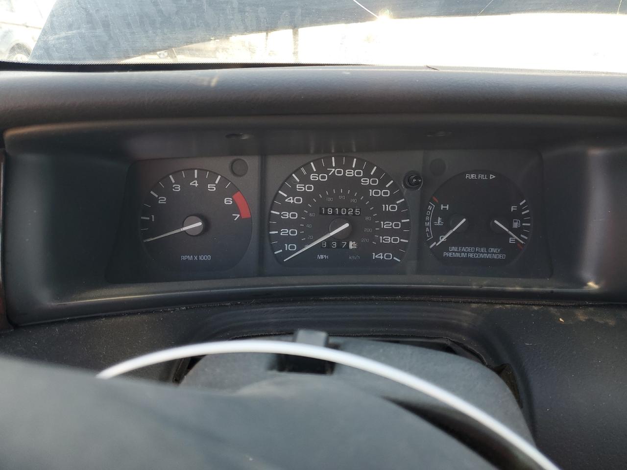 1995 Lincoln Mark Viii Base Black vin: 1LNLM91V4SY760187