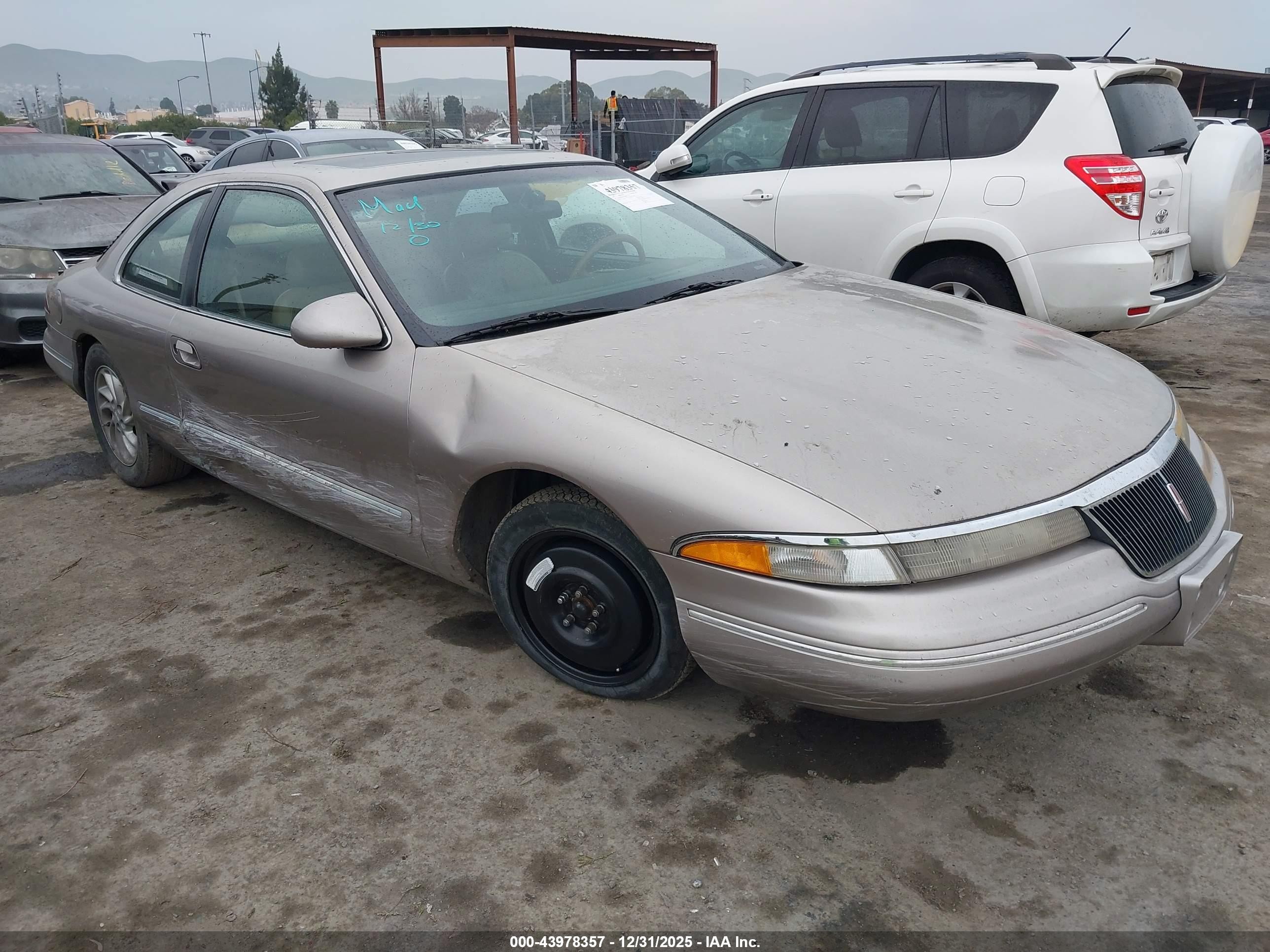 1995 Lincoln Mark Viii Lsc Gold vin: 1LNLM91V6SY764483