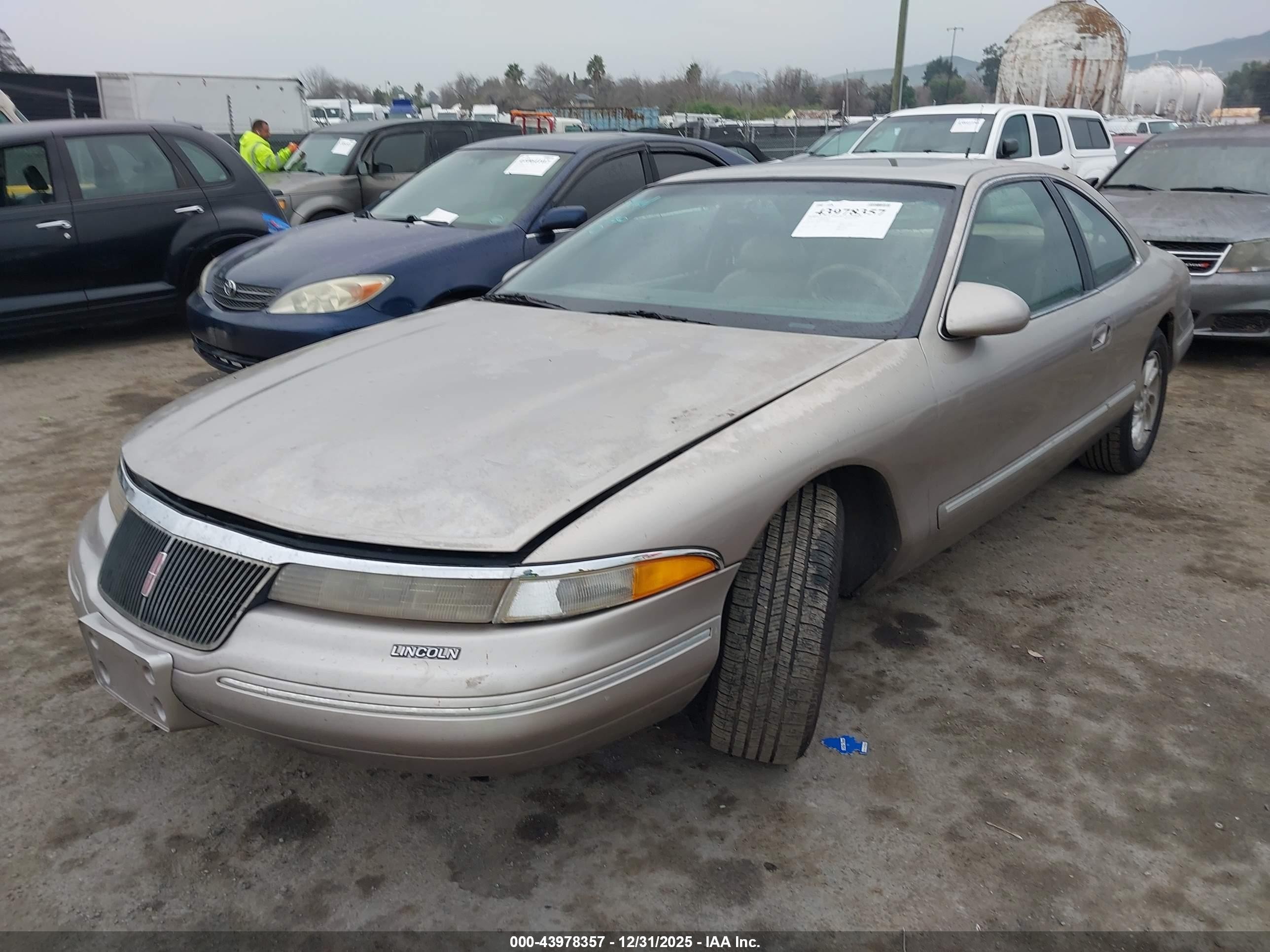 1995 Lincoln Mark Viii Lsc Gold vin: 1LNLM91V6SY764483