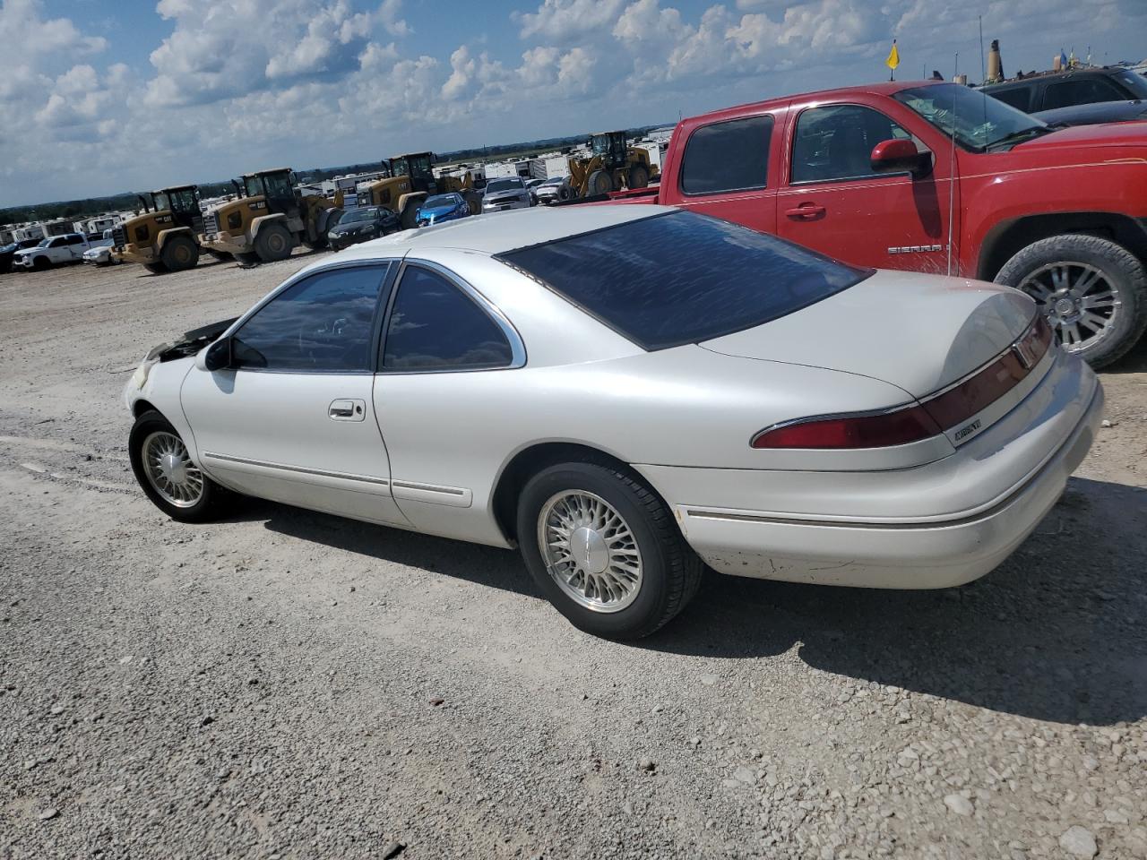 1993 Lincoln Mark Viii    White vin: 1LNLM91V9PY657743