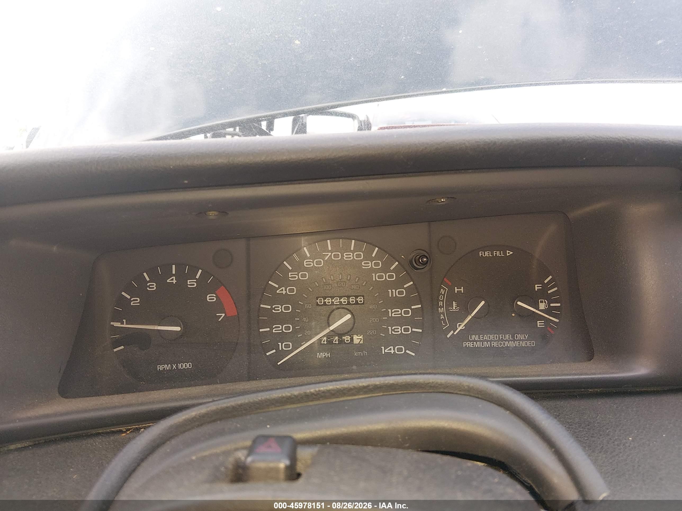 1994 Lincoln Mark Viii   Black vin: 1LNLM91V9RY668325
