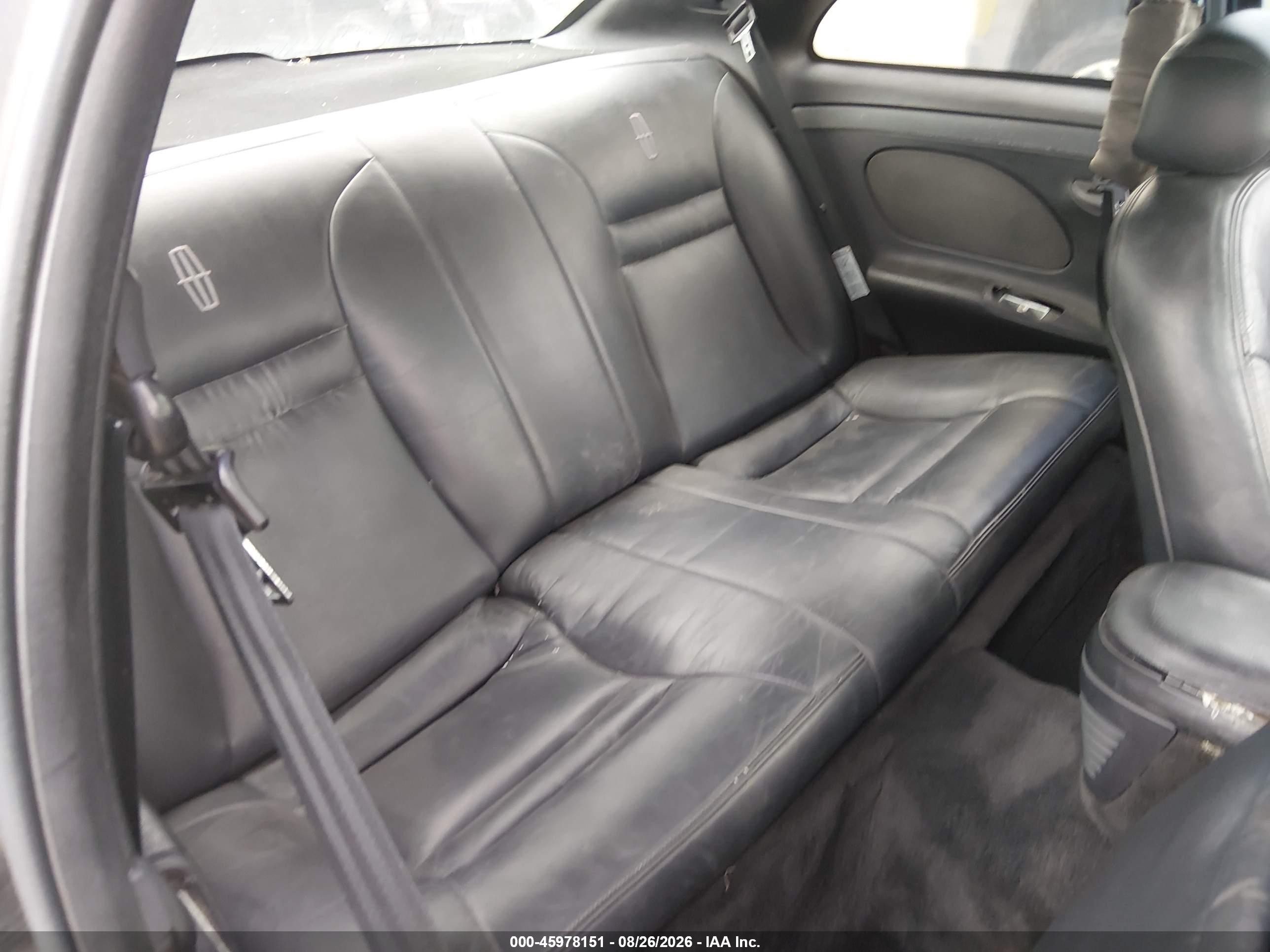 1994 Lincoln Mark Viii   Black vin: 1LNLM91V9RY668325