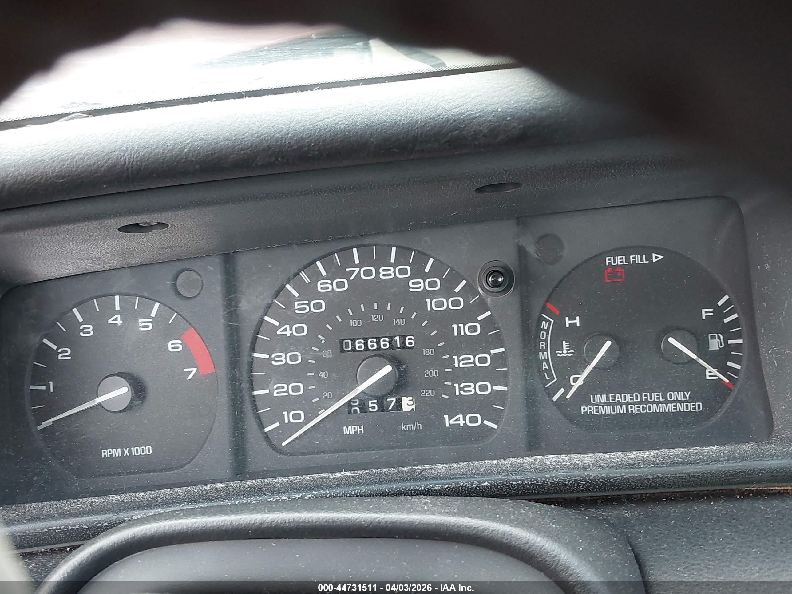 1995 Lincoln Mark Viii Lsc Red vin: 1LNLM91V9SY661574
