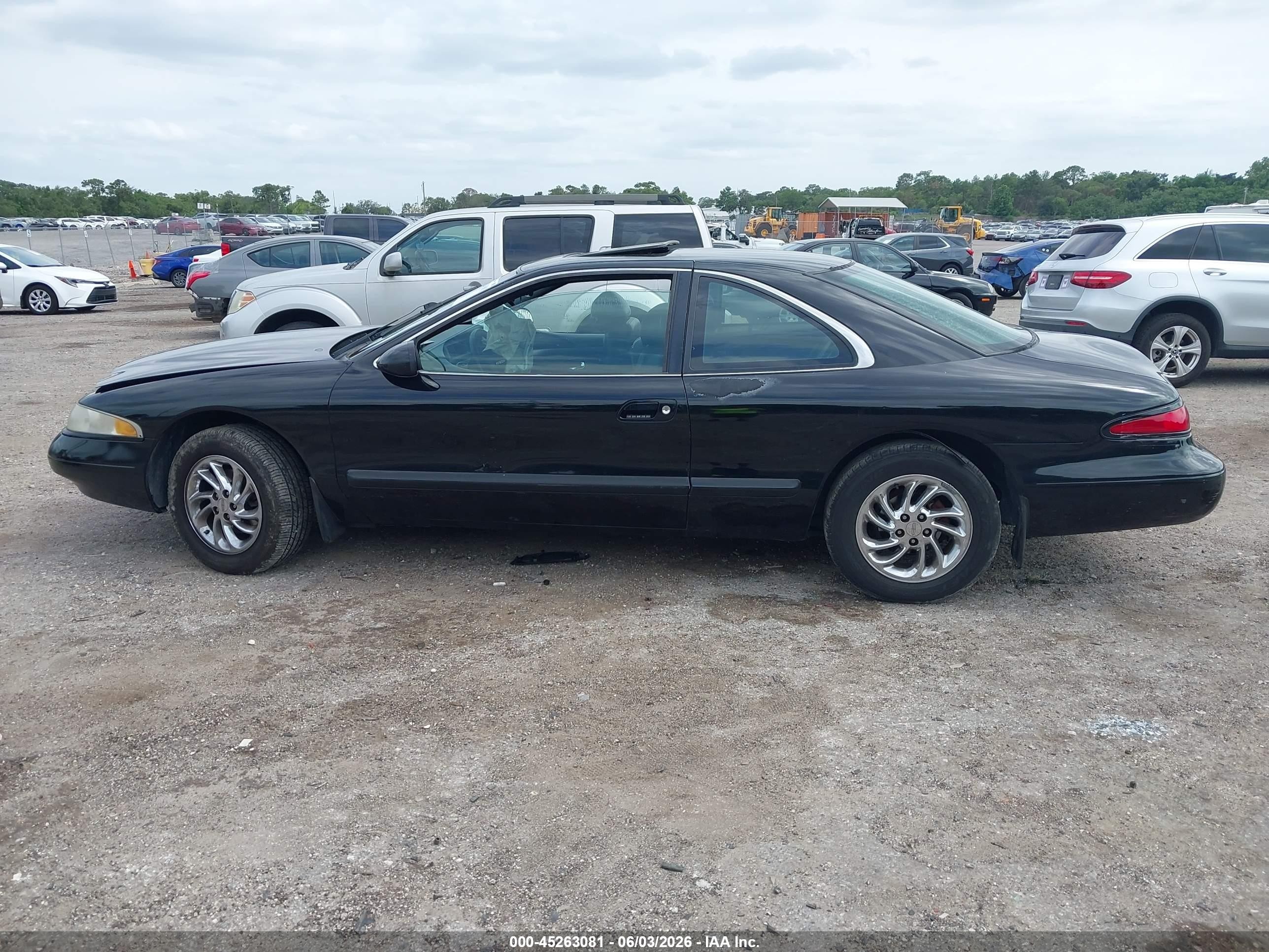 1997 Lincoln Mark Viii Lsc Black vin: 1LNLM92V0VY679089