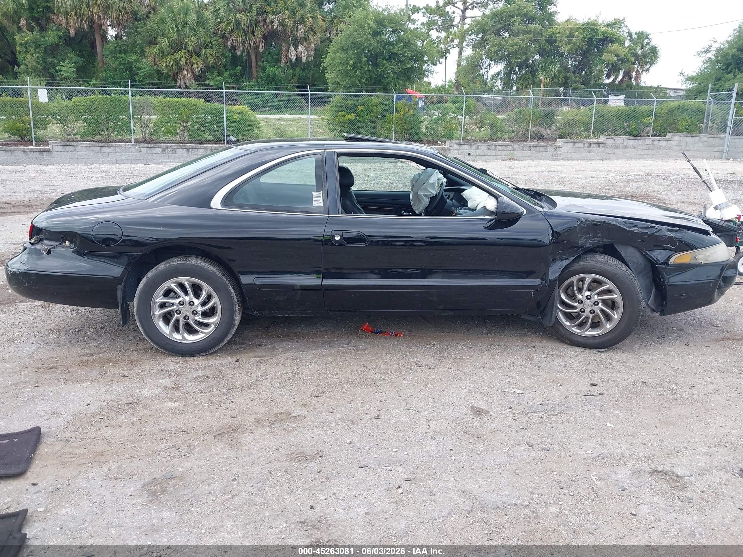 1997 Lincoln Mark Viii Lsc Black vin: 1LNLM92V0VY679089