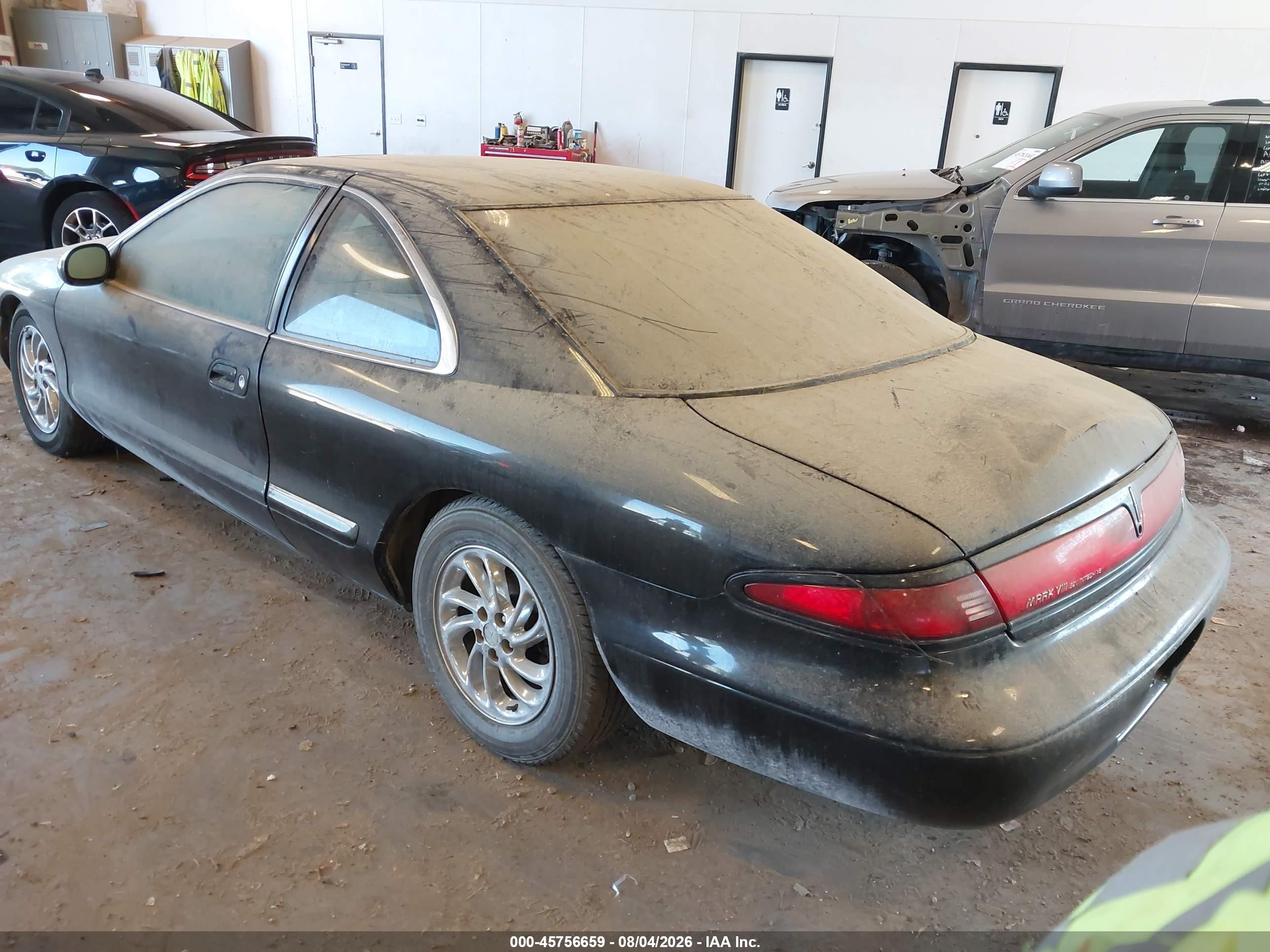 1997 Lincoln Mark Viii Lsc Black vin: 1LNLM92V9VY619246